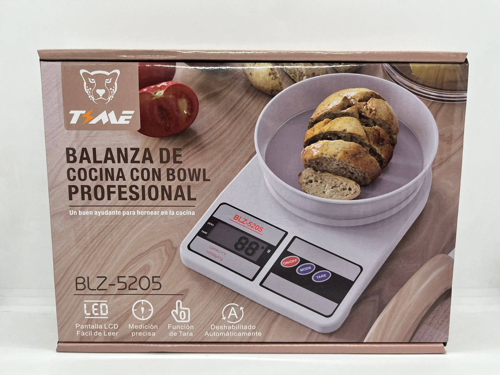 Balanza de cocina con bowl Time