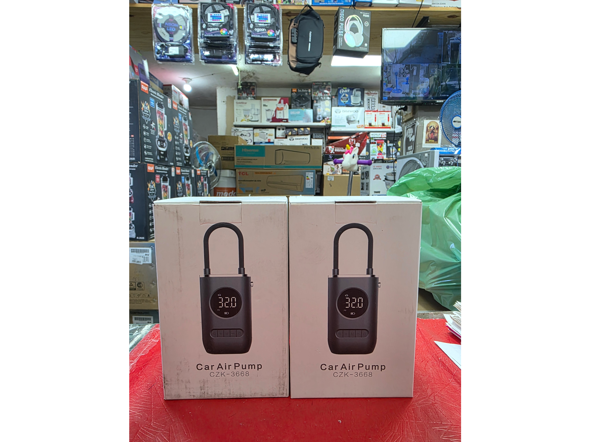 Inflador portatil inalámbrica