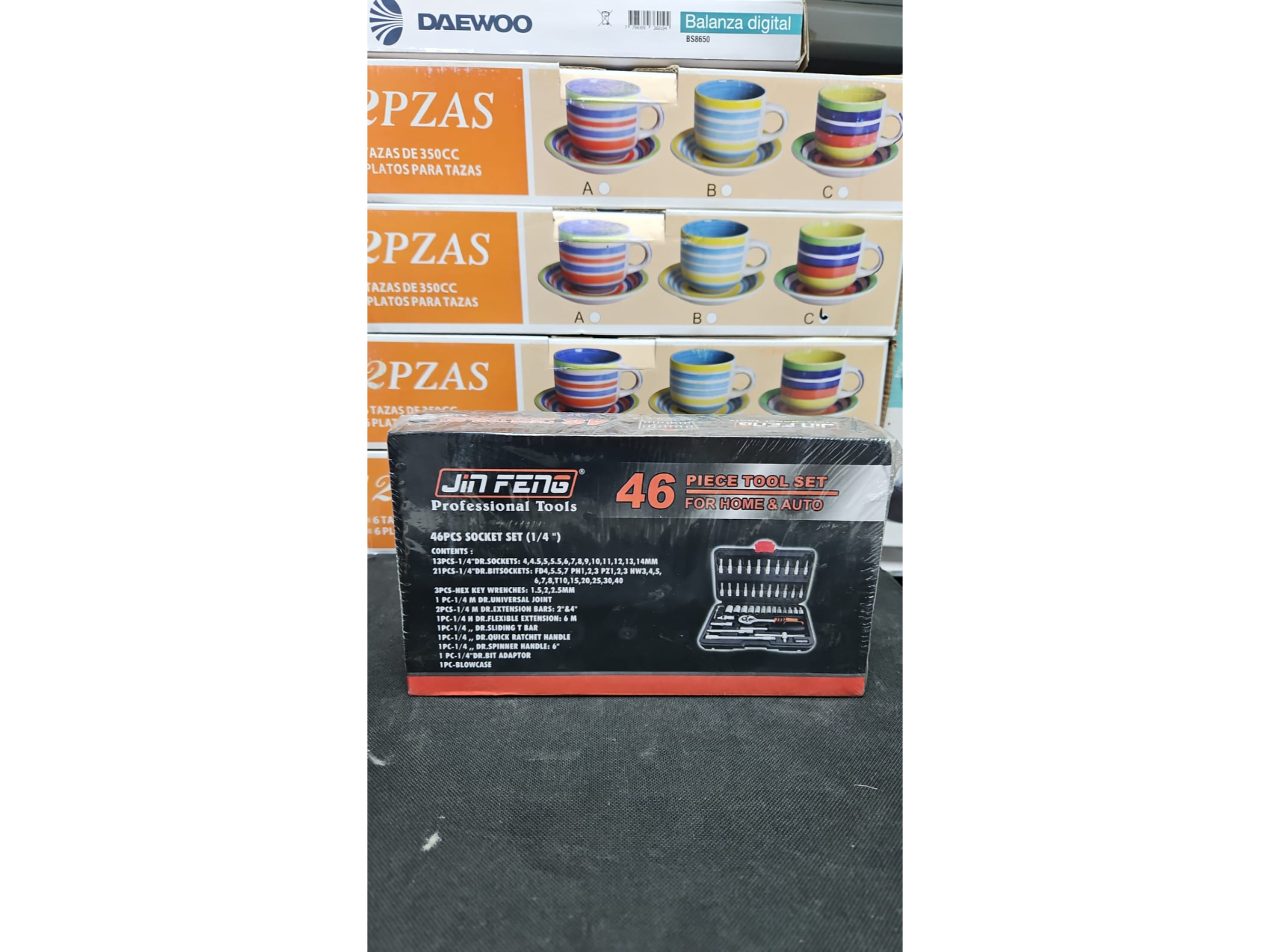 HERRAMIENTAS DE TUBOS 46 PCS