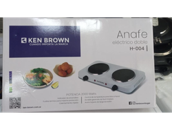 ANAFE ELECTRICO KEN BROWN 2 HORNALLA