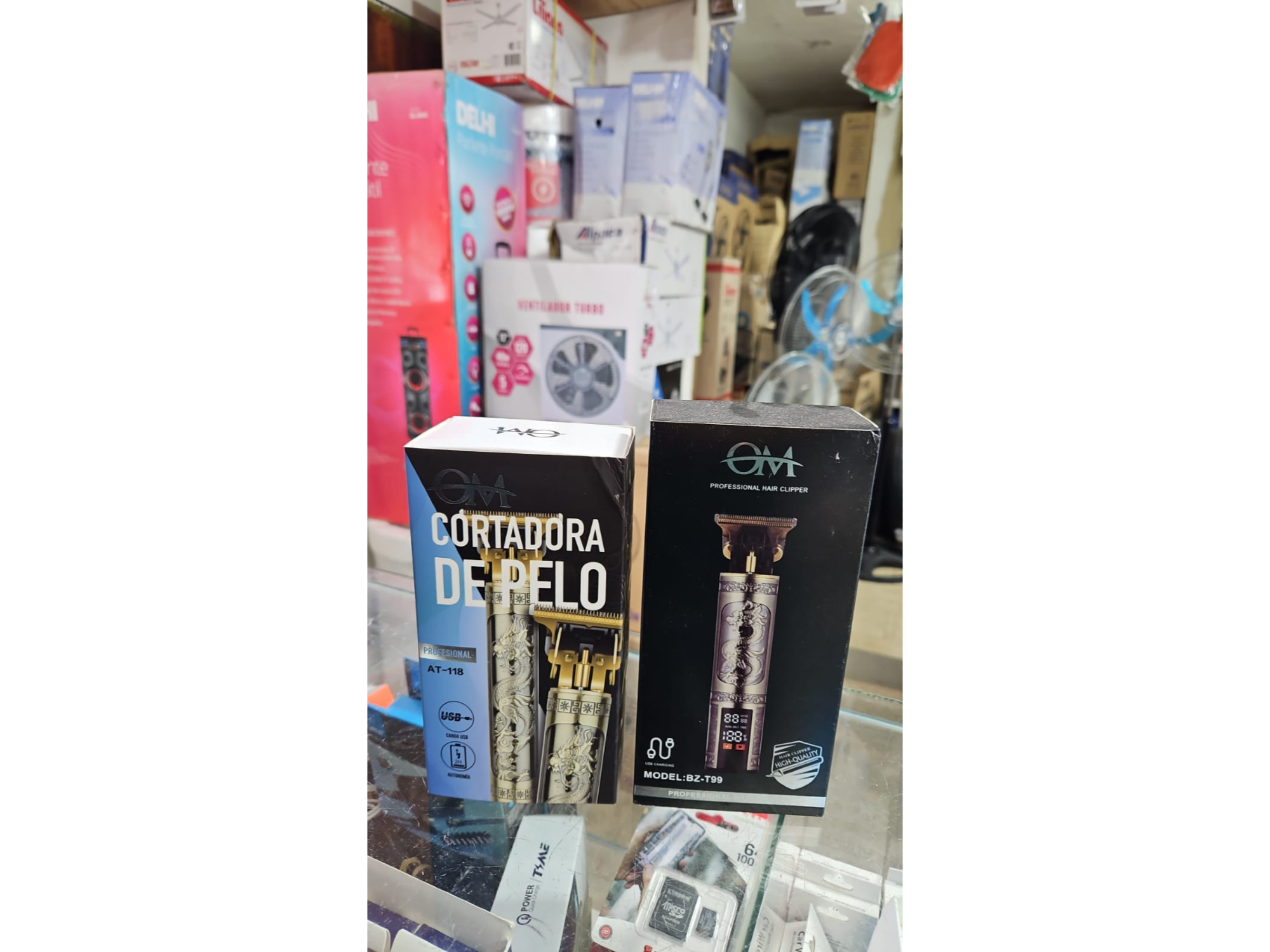 CORTA PELO TRIMMER OM