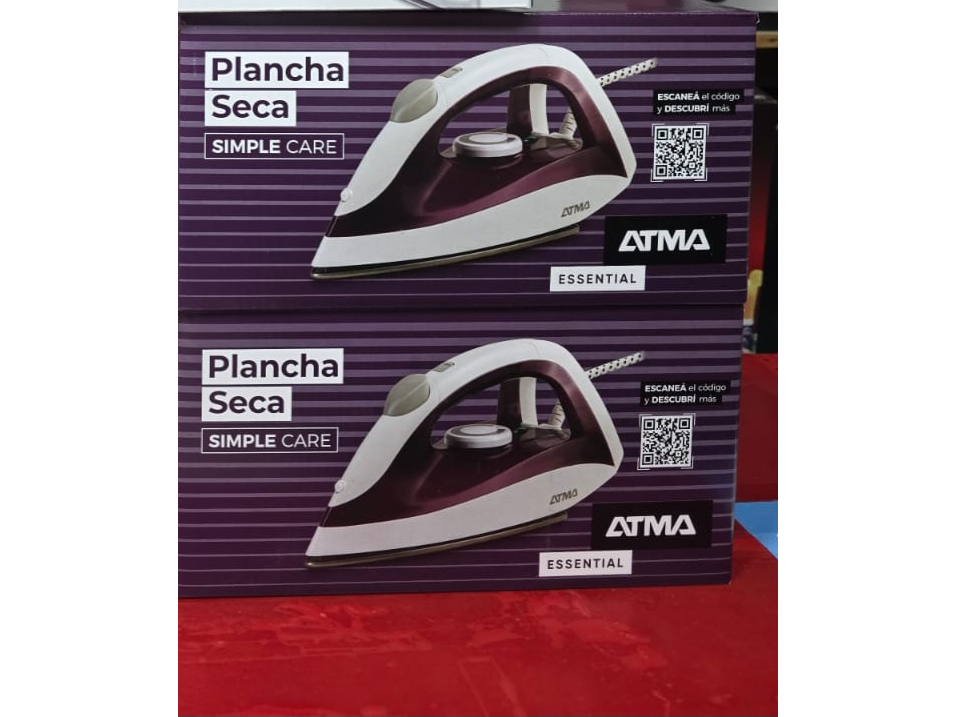 PLANCHA ATMA SECA POTENCIA 1200W