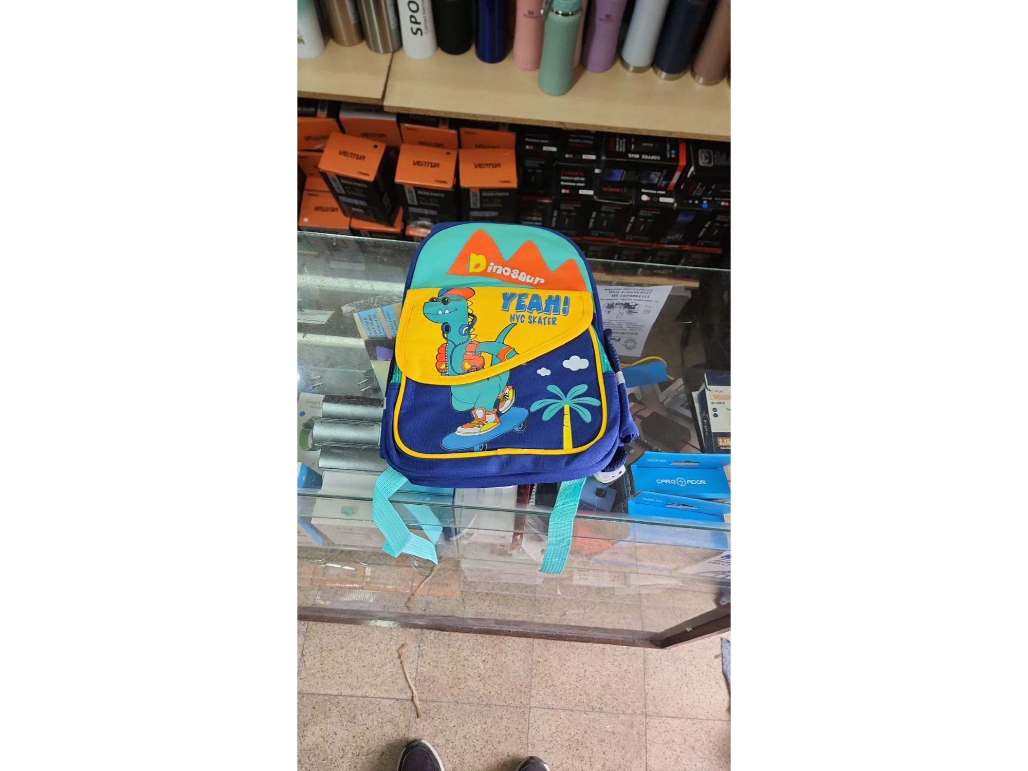 MOCHILA INFANTIL DINOSAURIO