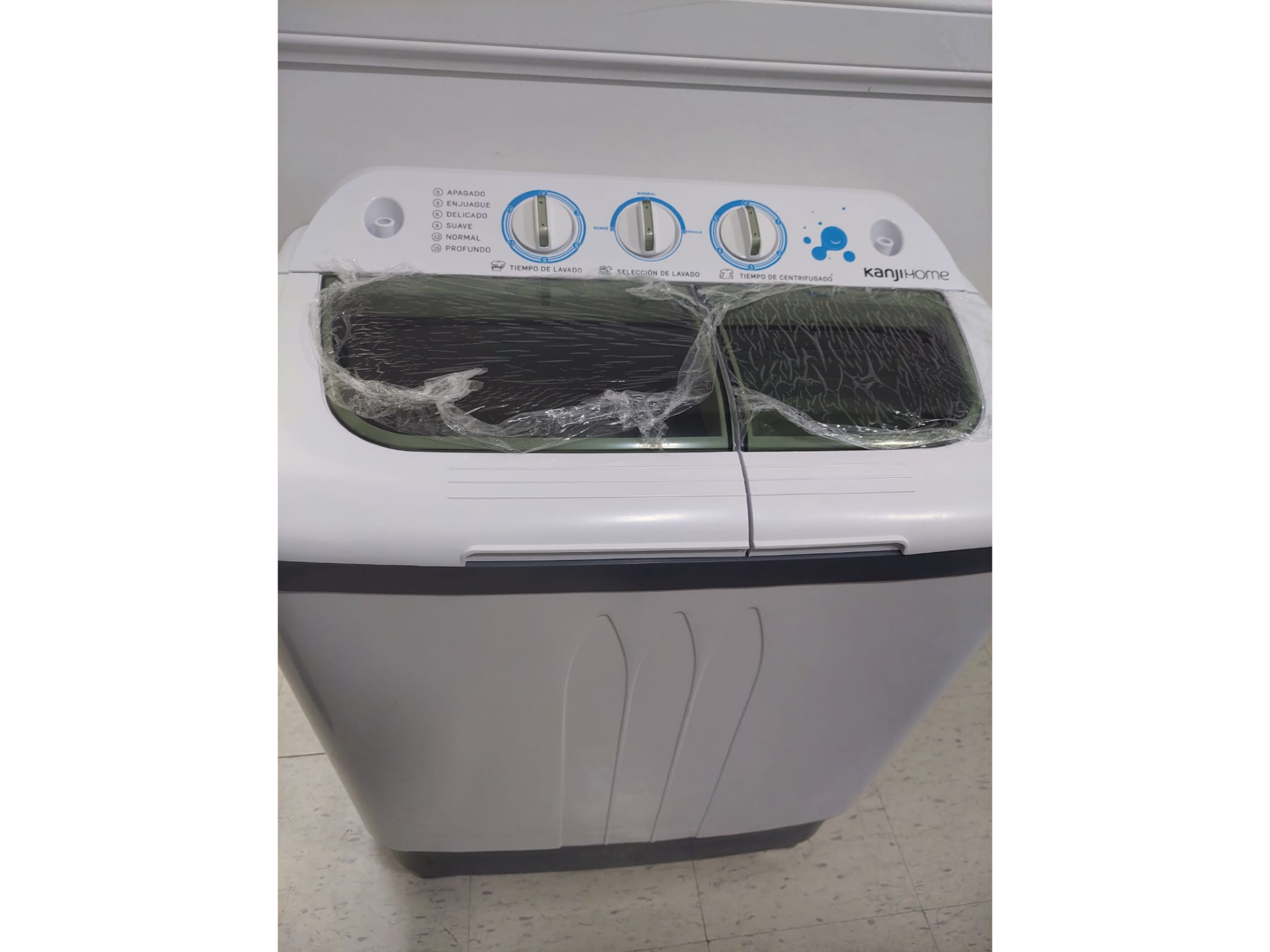 Lavarropas semiautomático kanjy