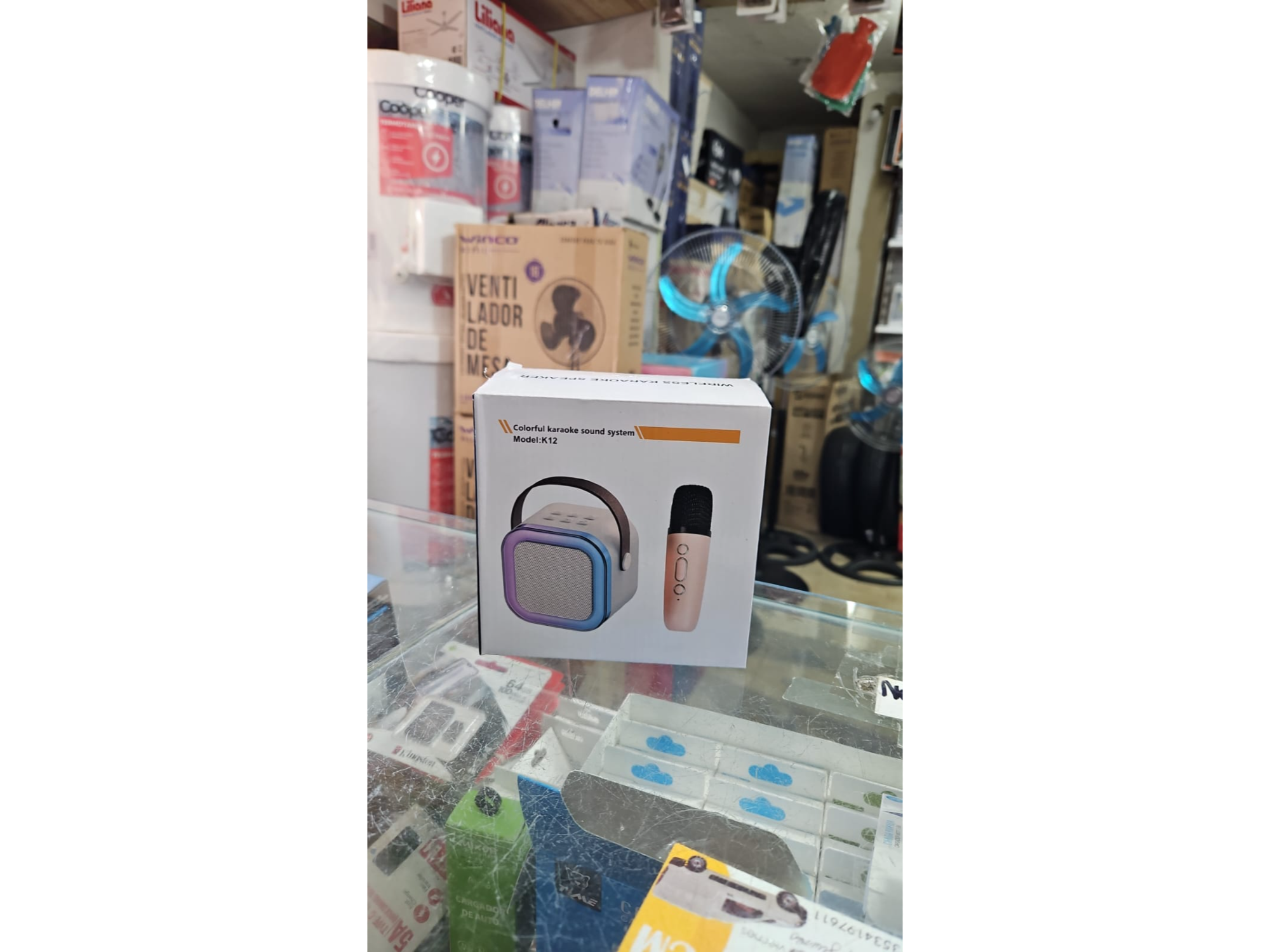 *PARLANTE 1 MICROFONO K12*