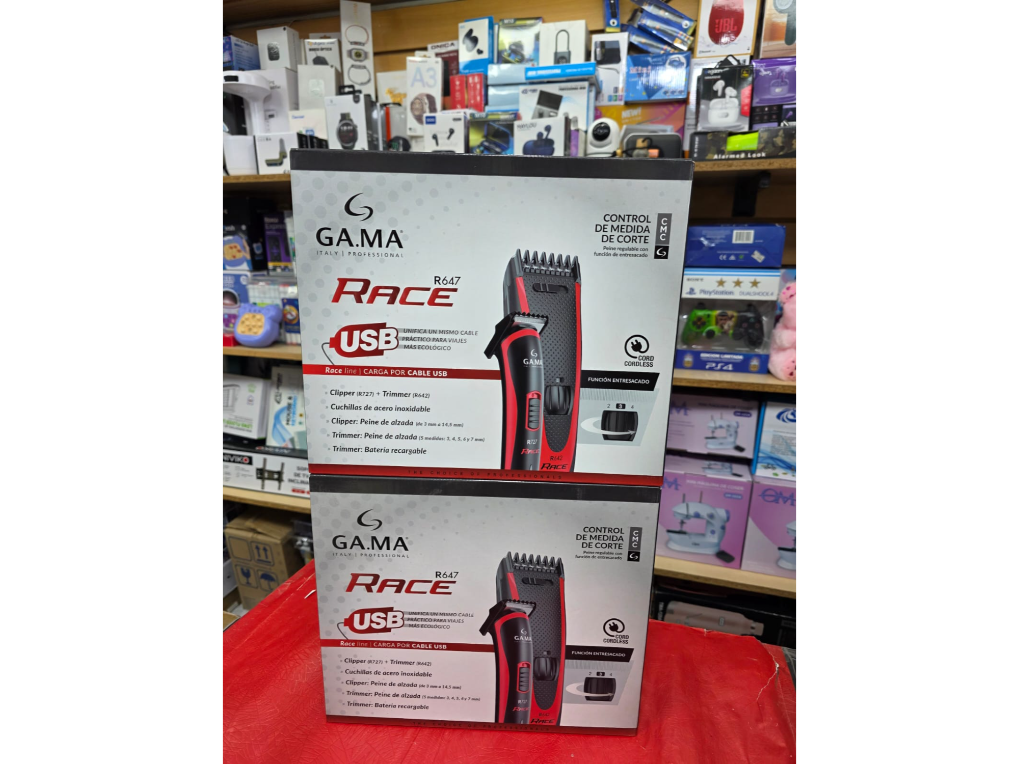 Cortadora de cabello + trimmer