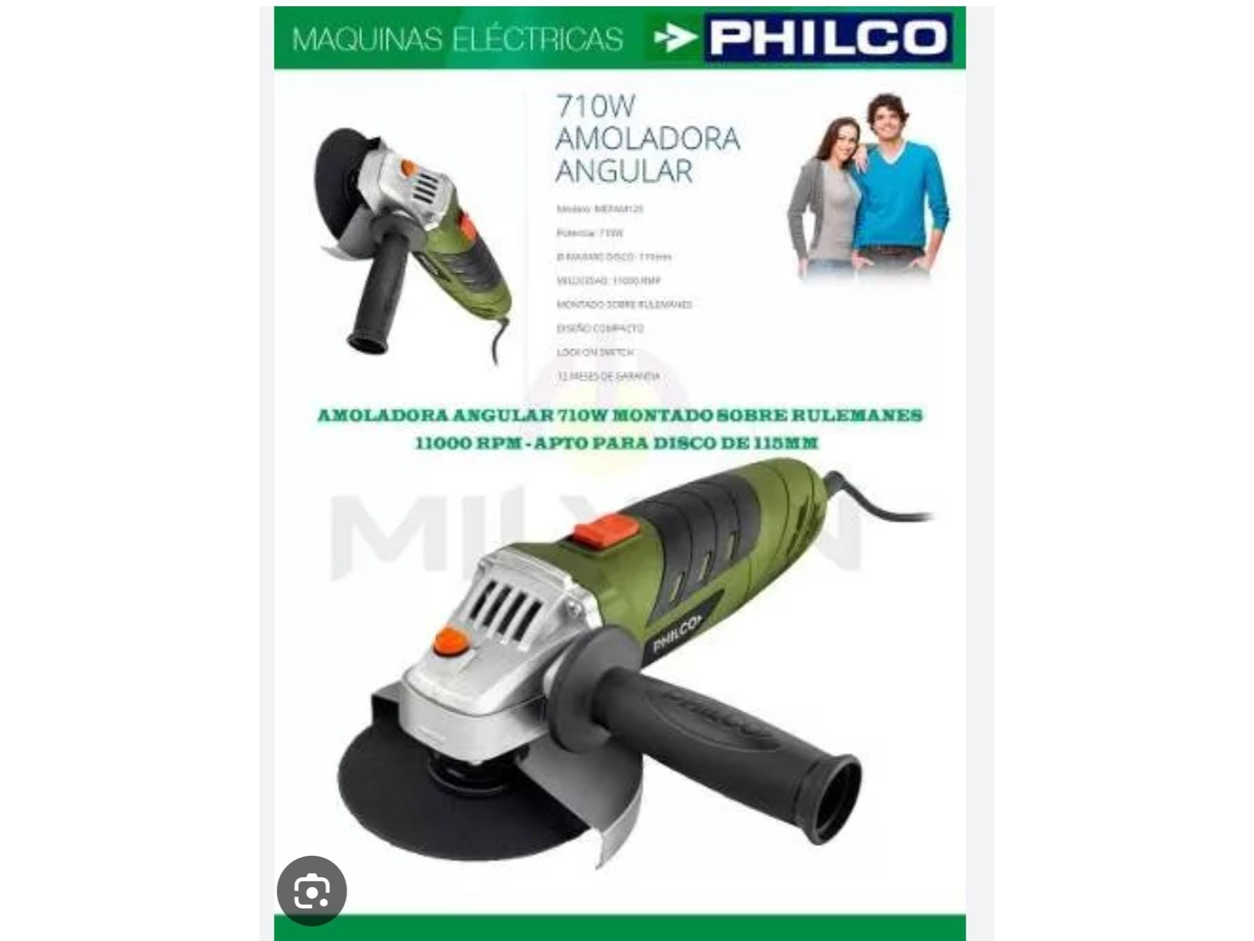 AMOLADORA PHILCO 710W