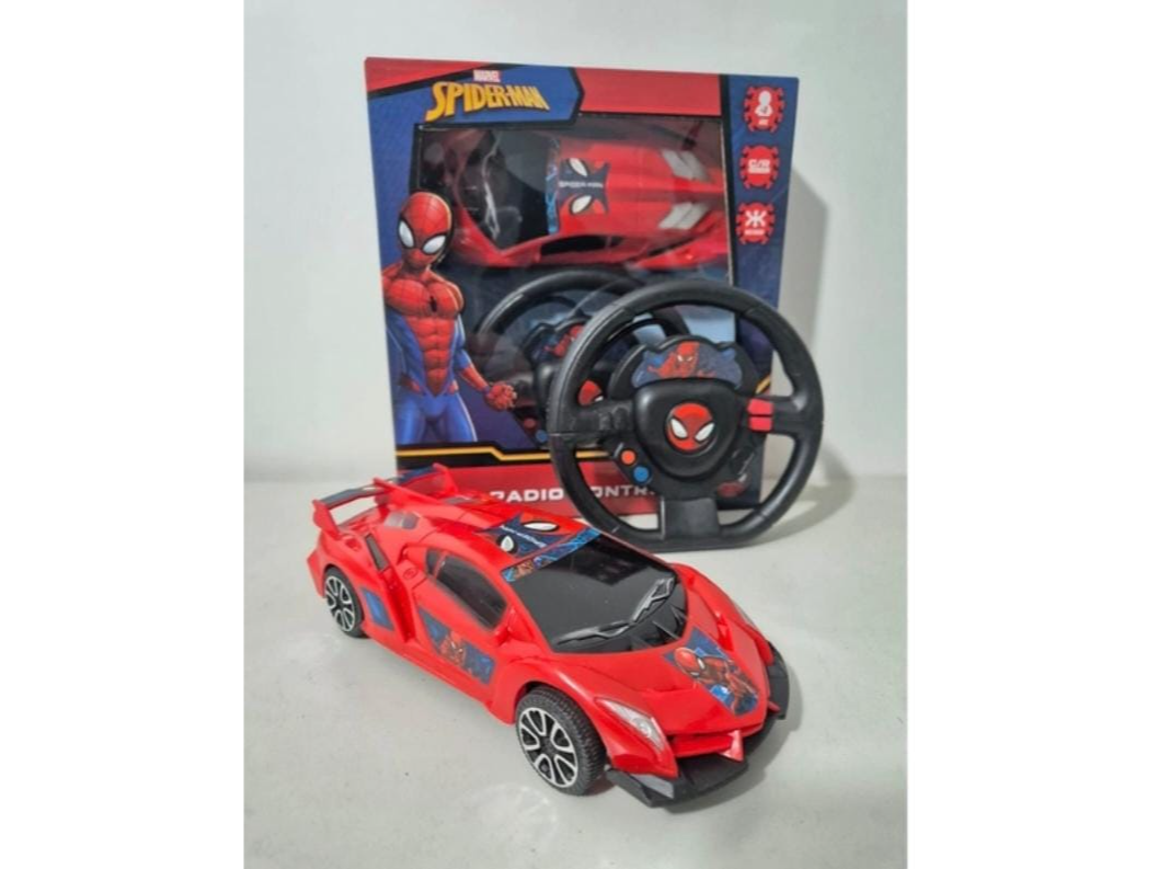 AUTO SPIDERMAN A CONTROL REMOTO