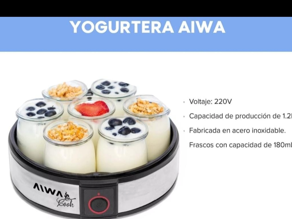 YOGURTERA AIWA DE 1.2 LITROS