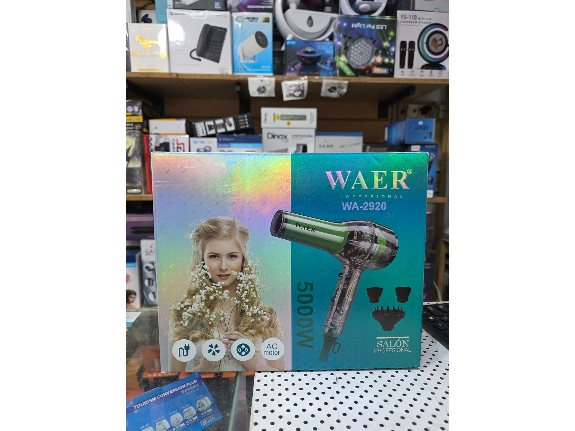 SECADOR DE PELO WAER 5000w