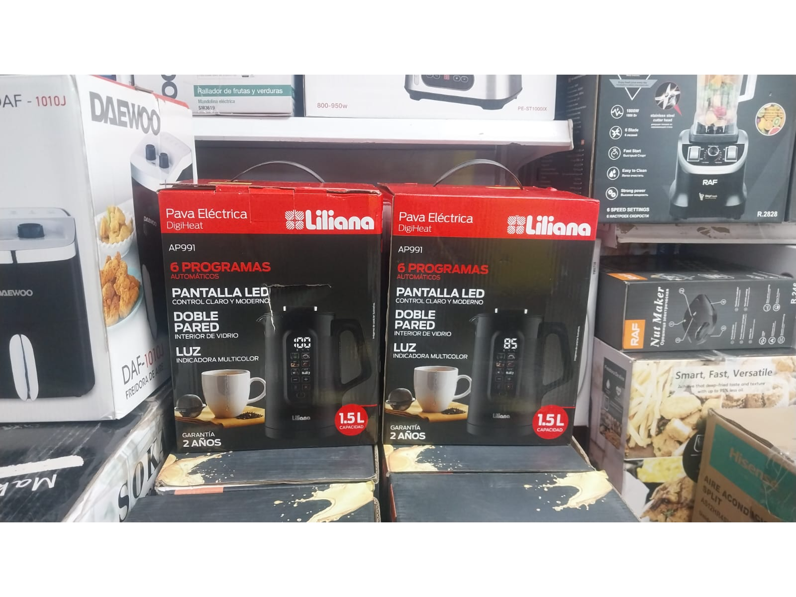 PAVA LILIANA DIGITAL  LUZ INDICADOR DOBLE PARED 6 PROGRAMAS AUTOMATICOS