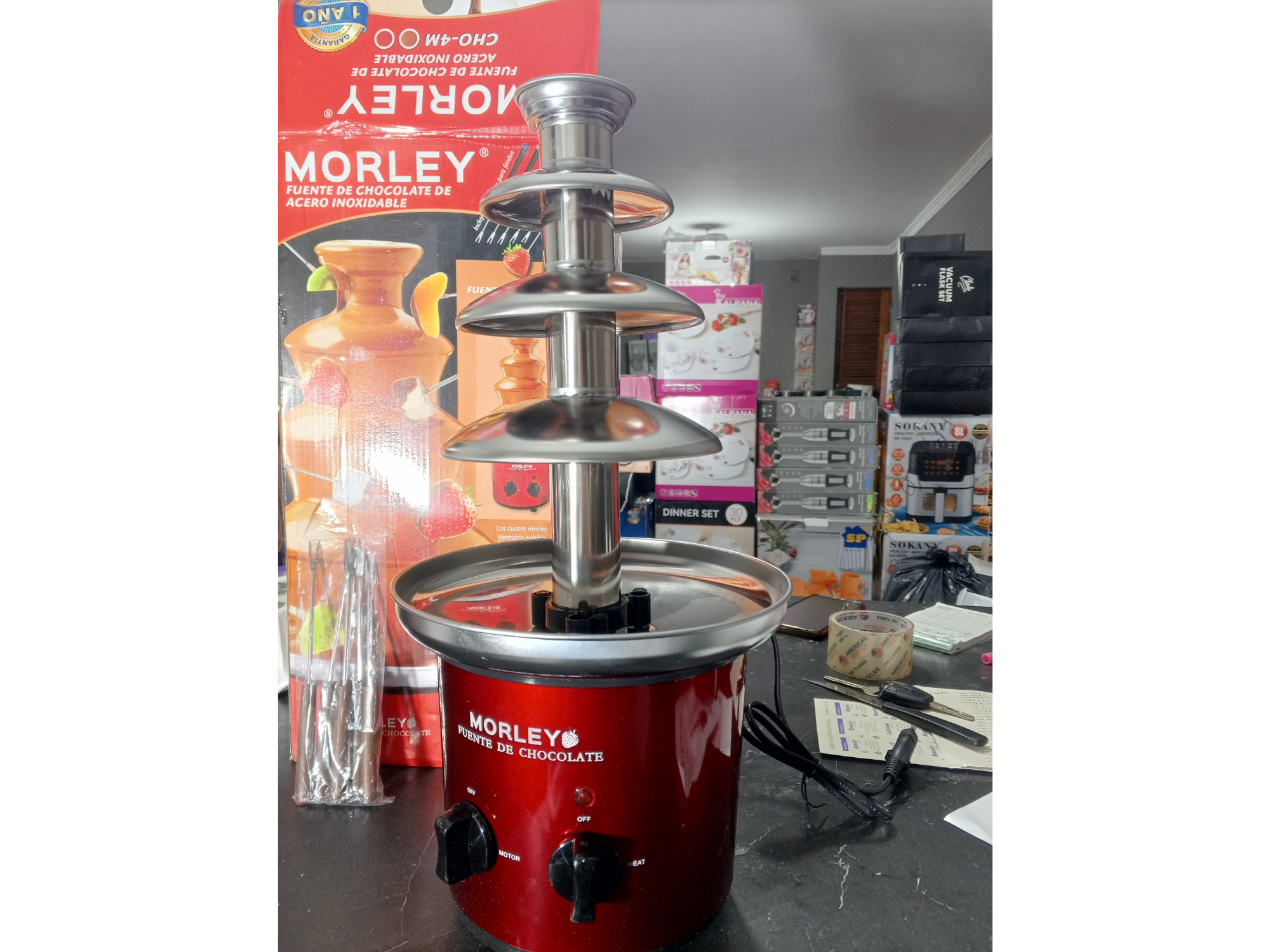 Cascada de chocolate 🍫  Xl