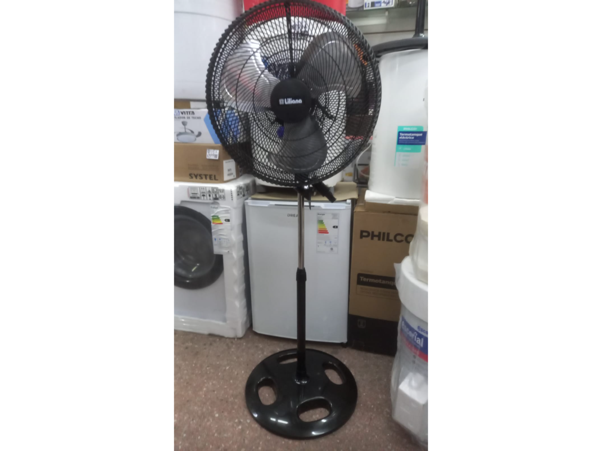 LILIANA DE 20 PULGADAS  DE 90W...PALETA DE METAL 3 EN 1