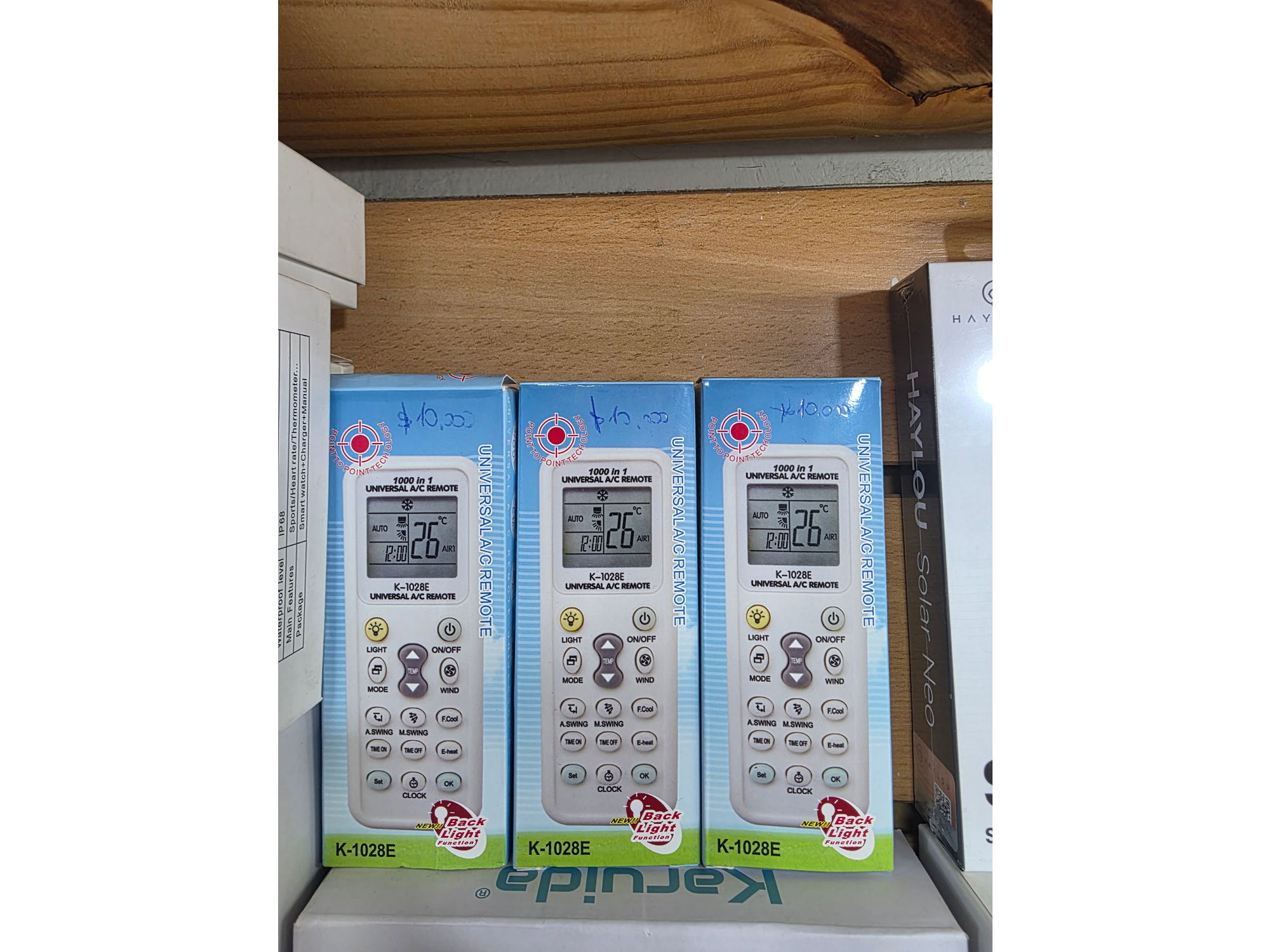 Control aire acondicionado