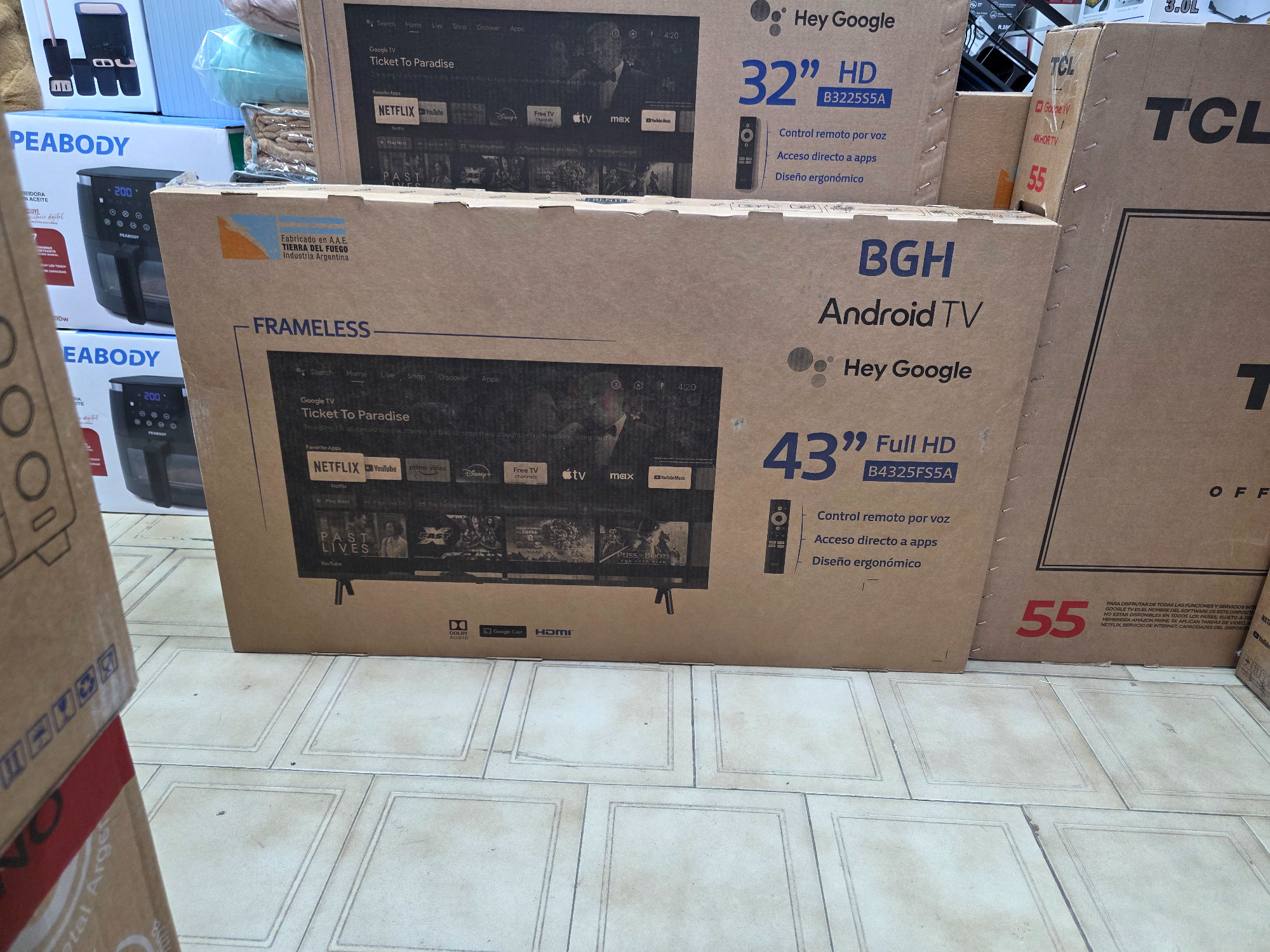 Tv smart bgh de 43 pulgada