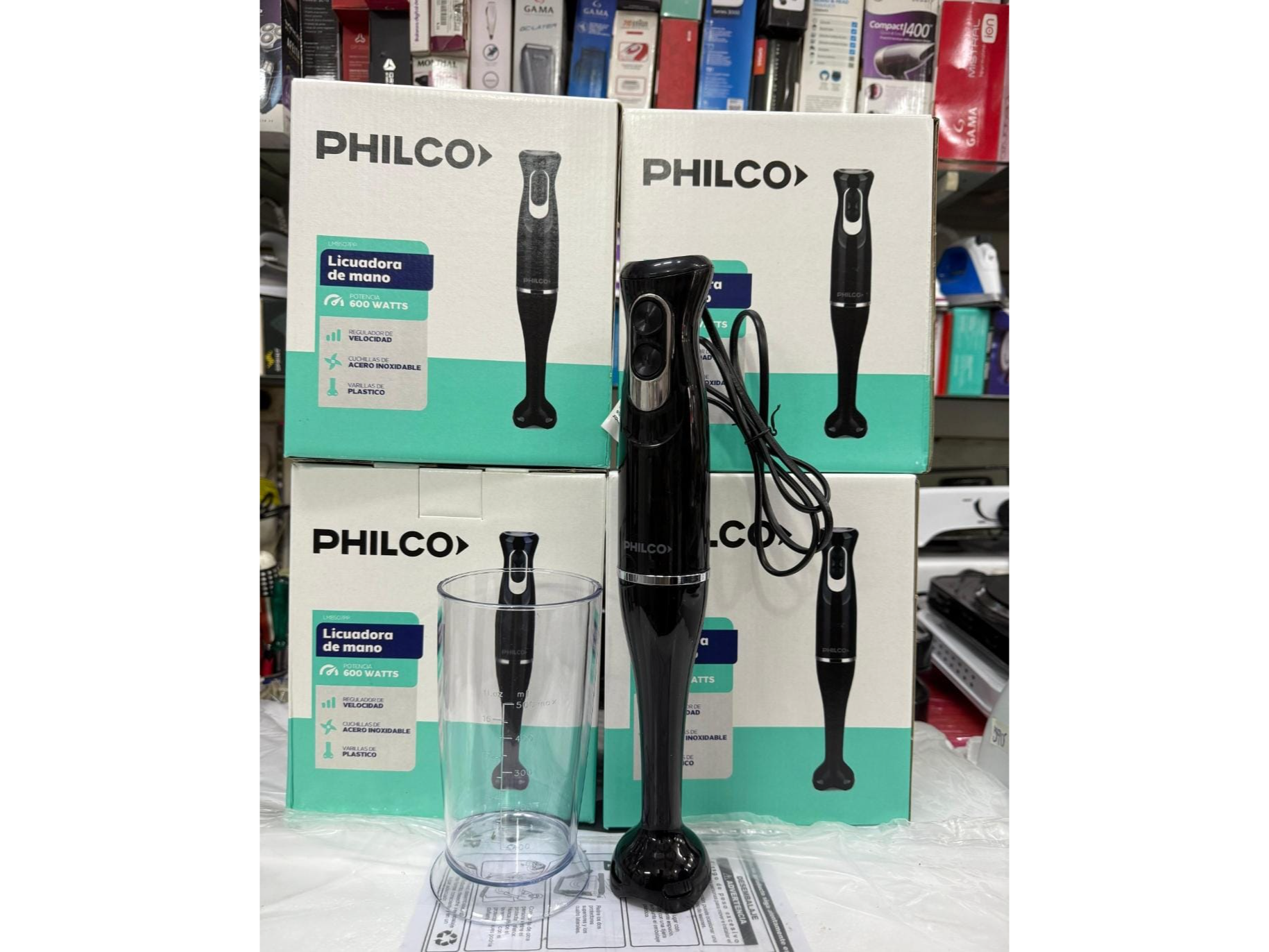 Licuadora de mano philco