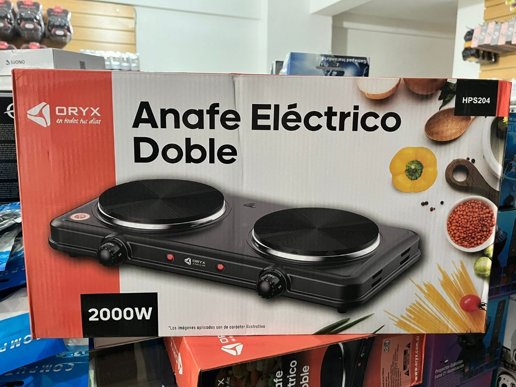 ANAFE ELECTRICO ORIX DE 2000 W