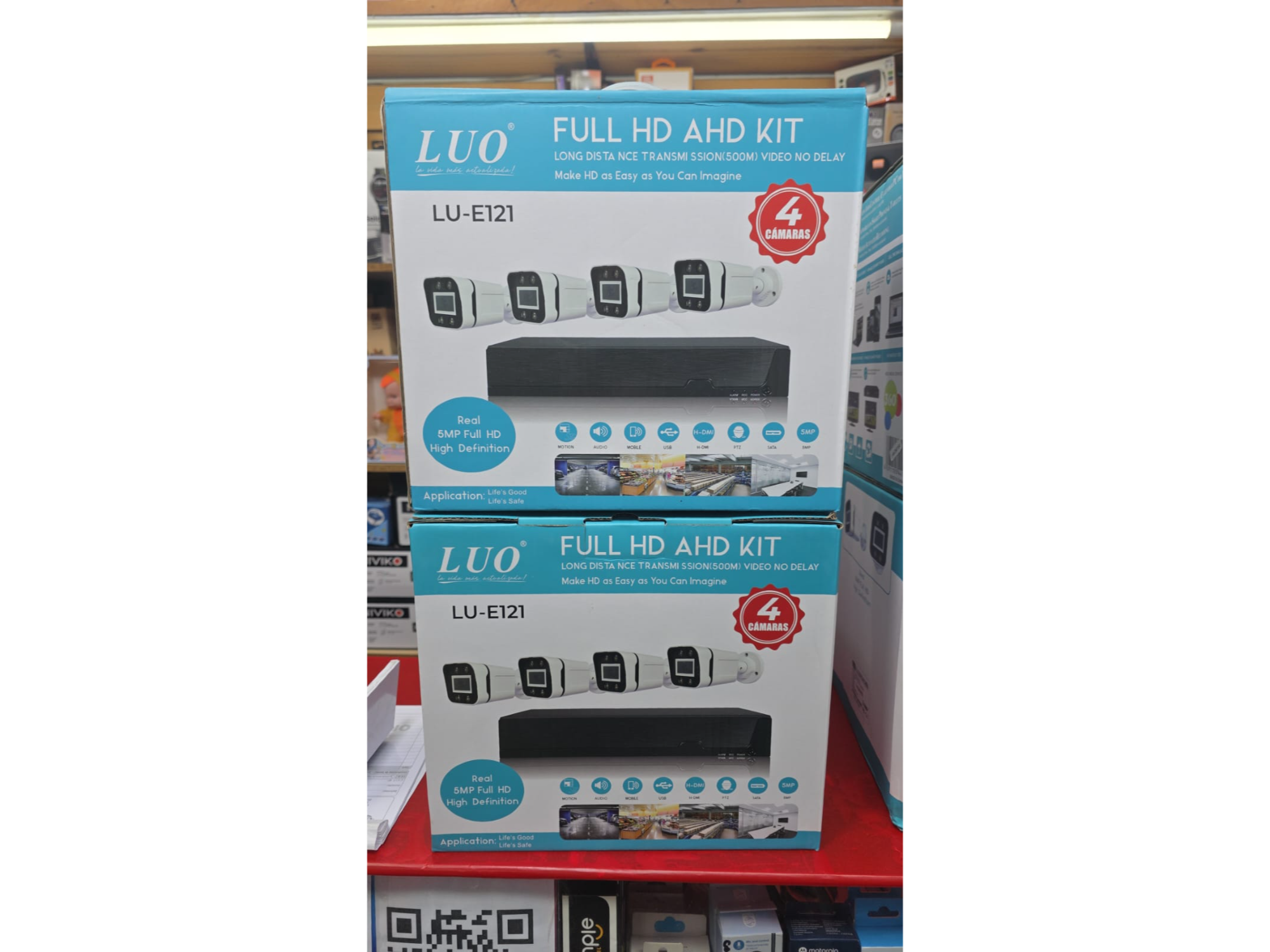 CAMARAS LUO FULL HD  DE 4 CAMARAS
