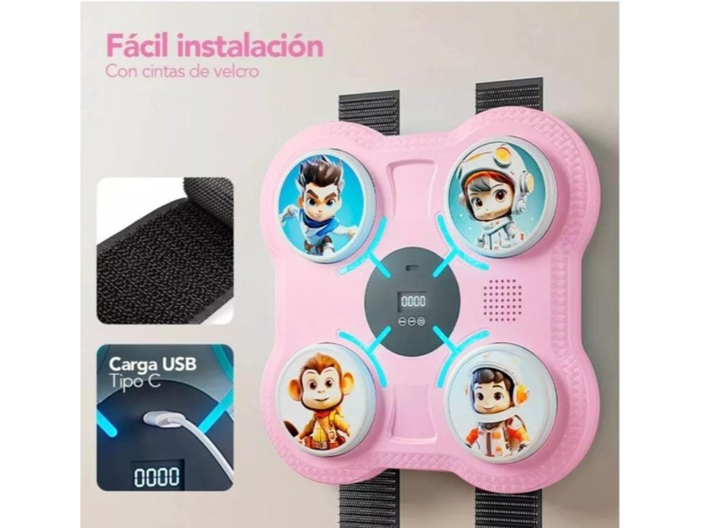 MAQUINA DE BOXEO PEQUEÑA MUSICAL