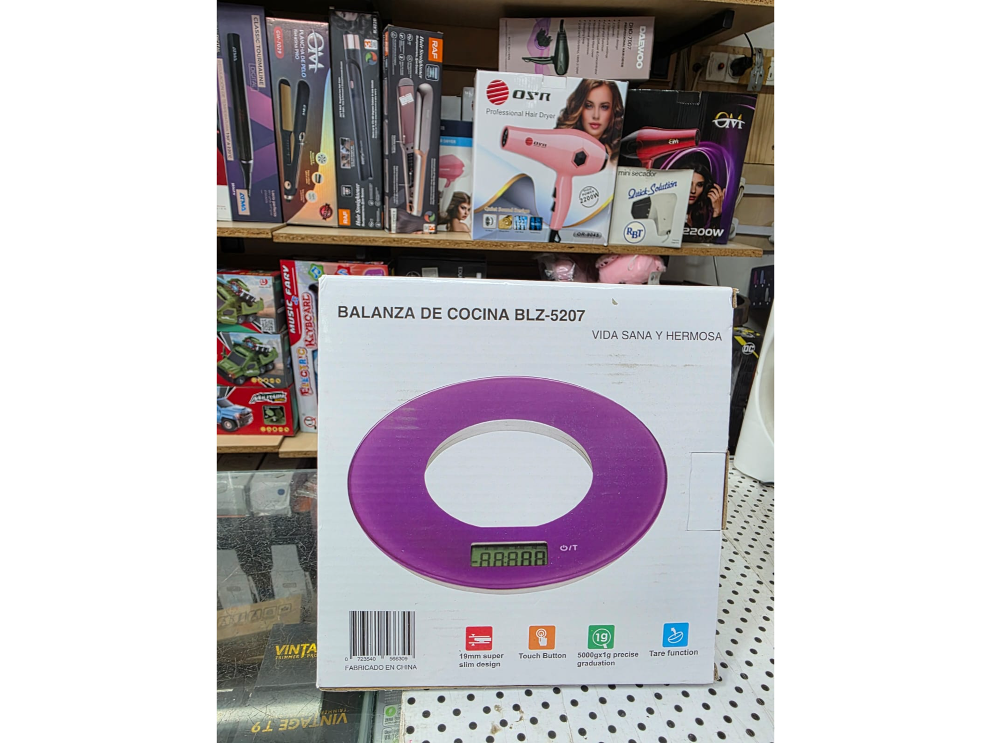 Balanza de cocina 5kg