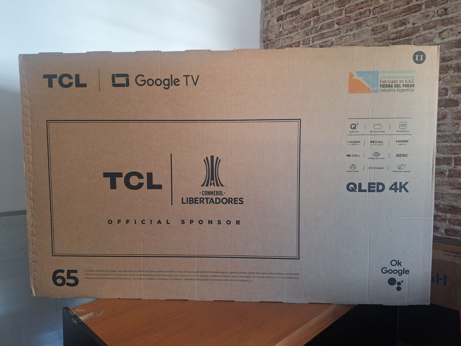 TCL 65" GOOGLE TV 4K