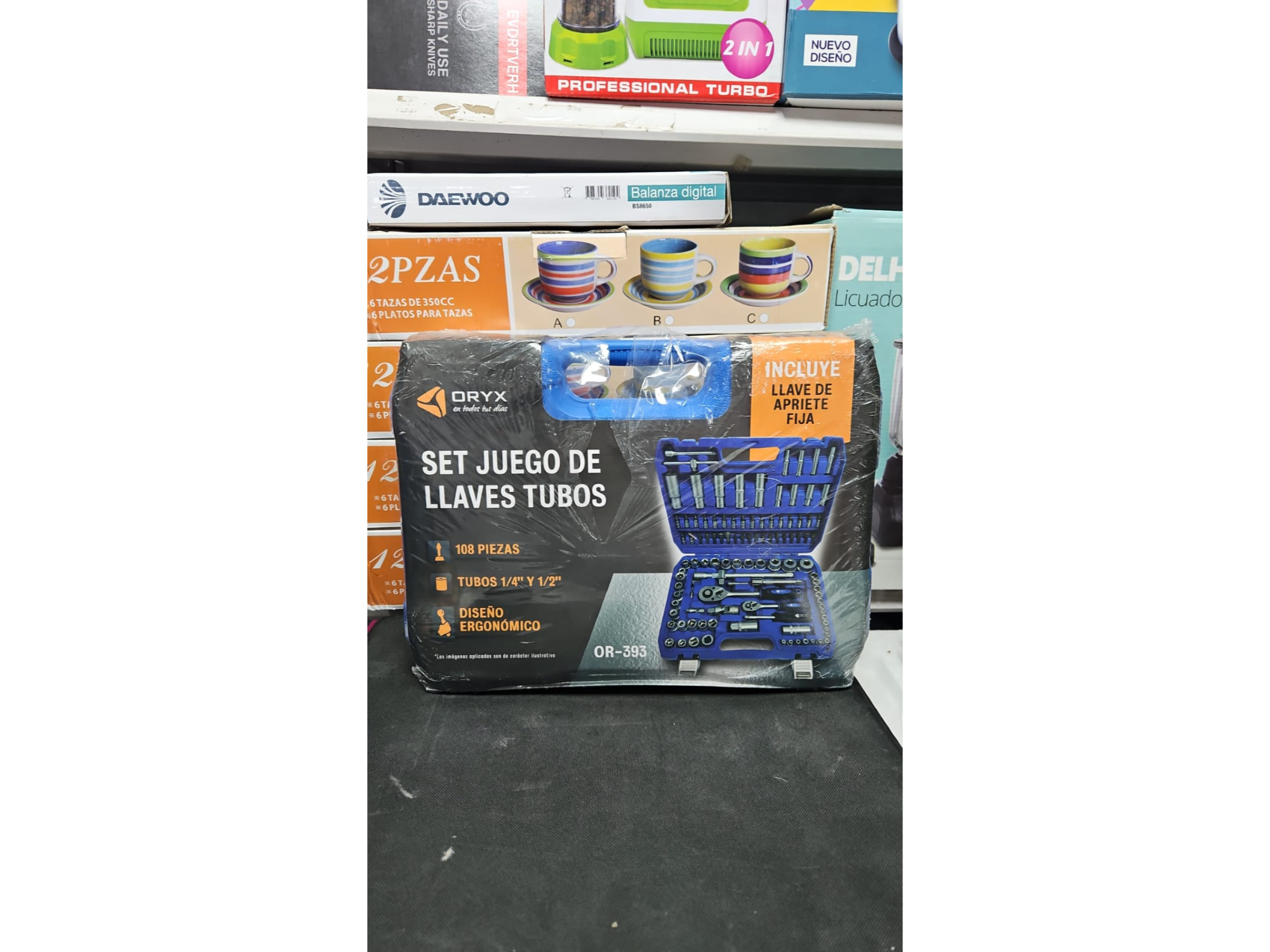 HERRAMIENTAS 108 PCS ORYX