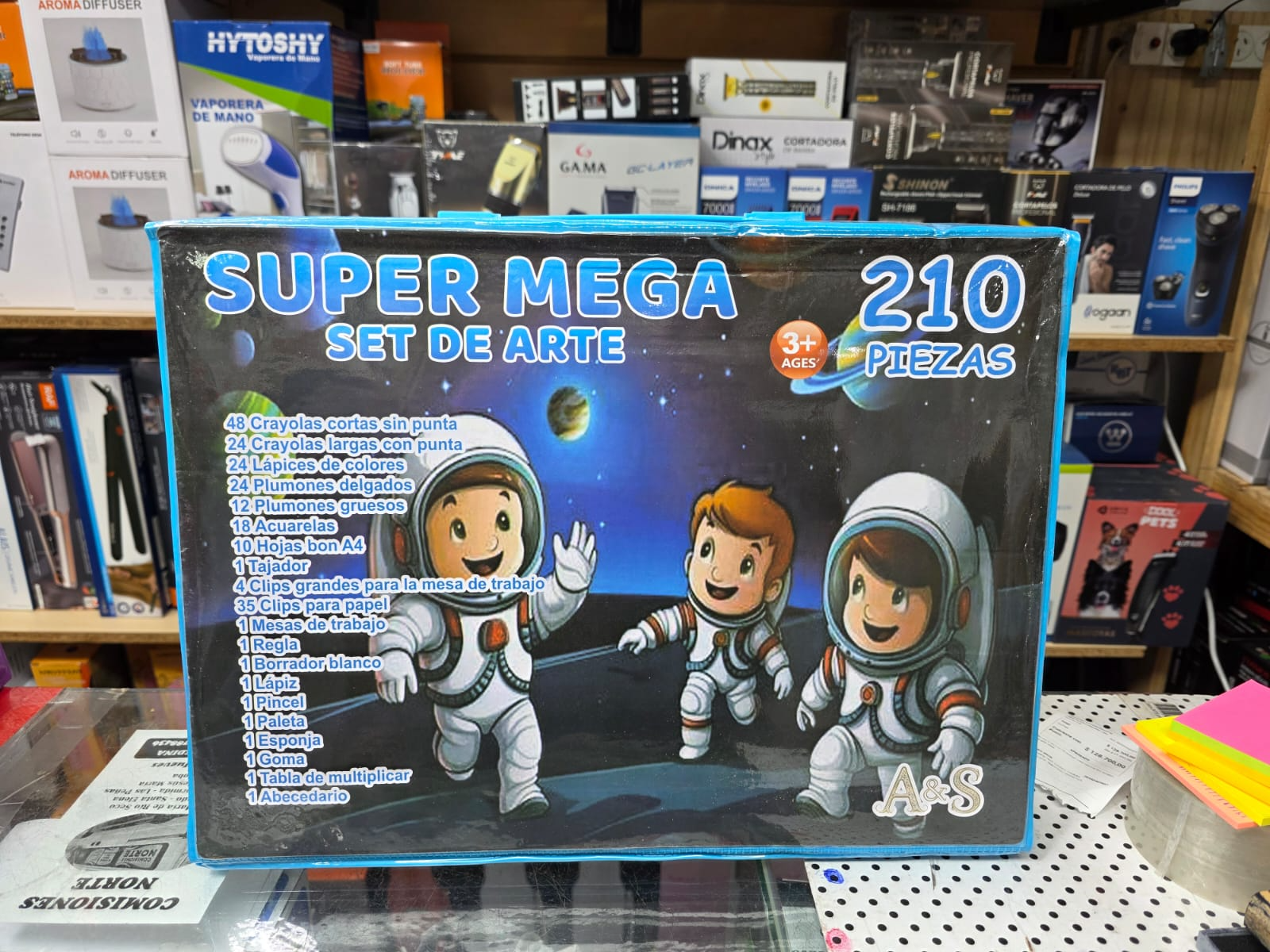 Juego de arte 208 pcs