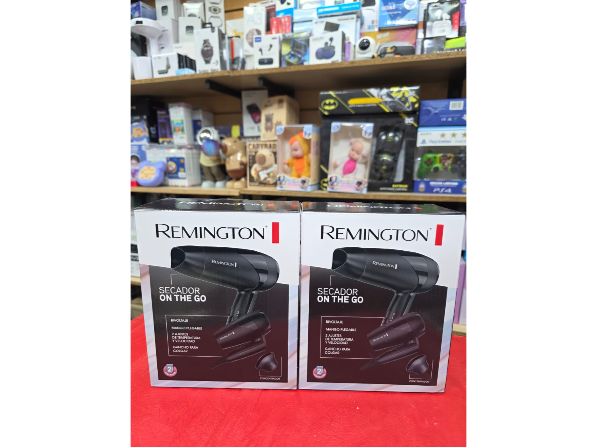 Secador de pelo remington on the go 1200w-2000w