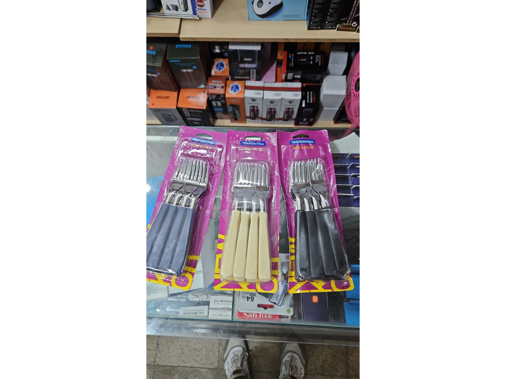 CUBIERTOS TRAMONTINA NEW COLOR TENEDOR