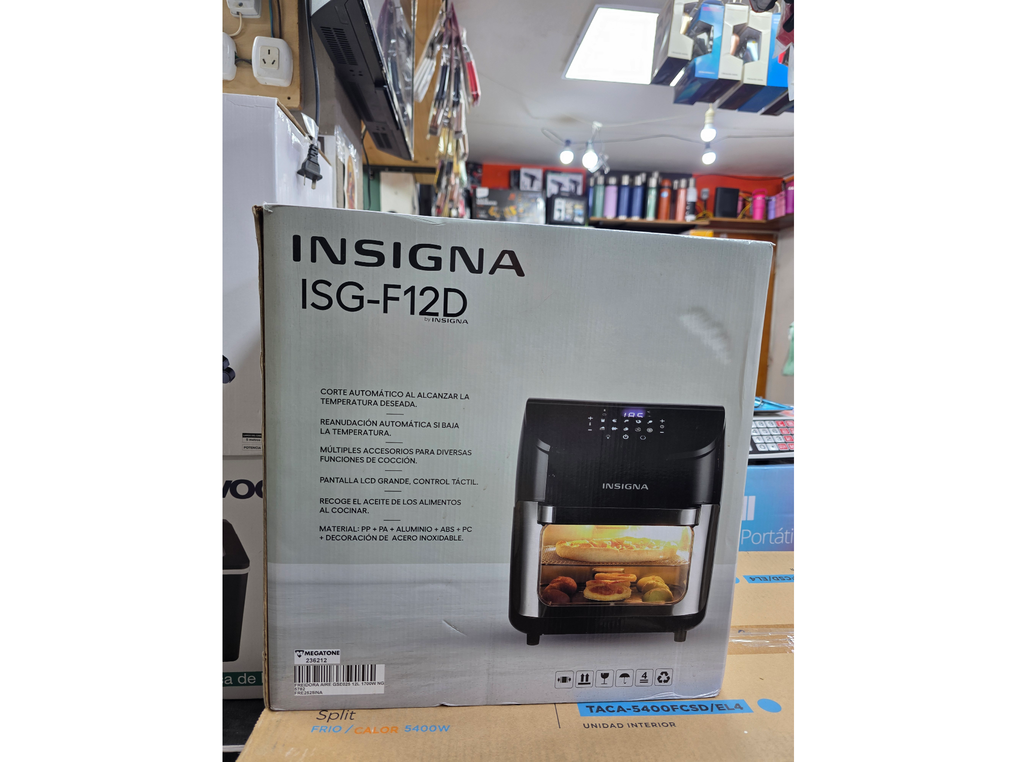 FREIDORA A 12L 1700W NG INSIGNA