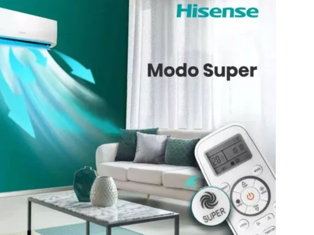 AIRE ACONDICIONADO HISENSE DE 3400W