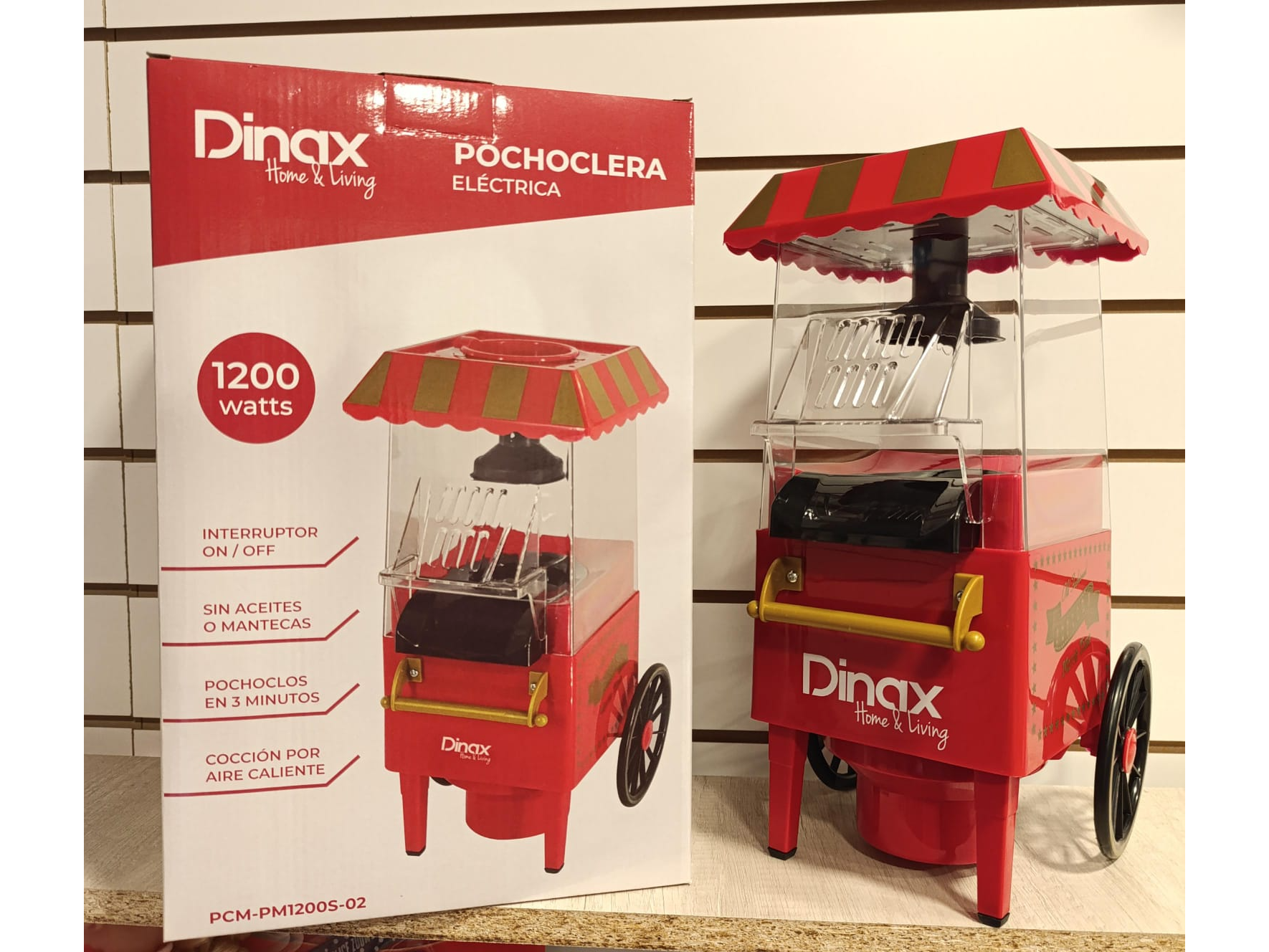 POCHOCLERA CARRITO DINAX