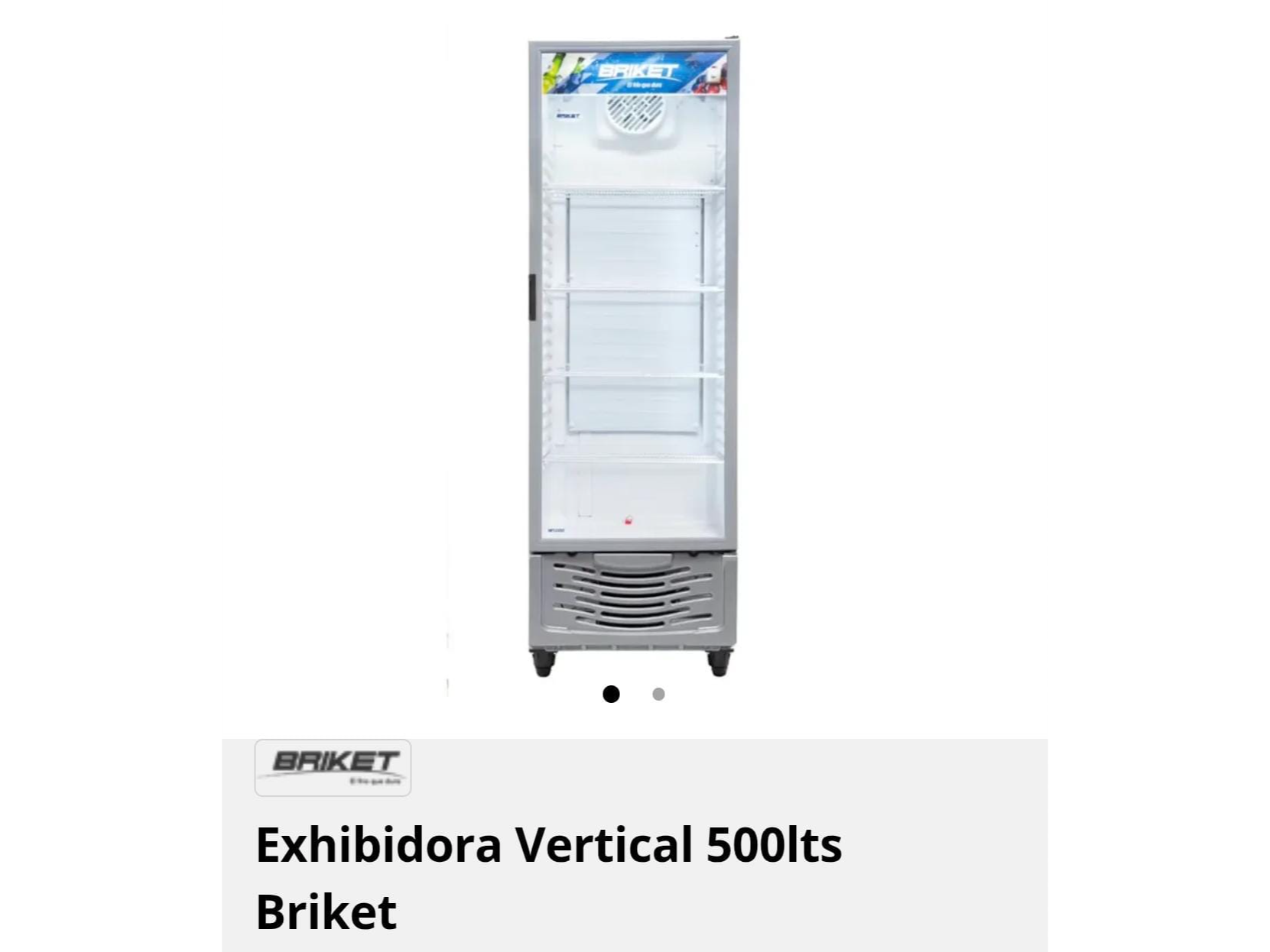HELADERA BRIKET DE 417 LITROS