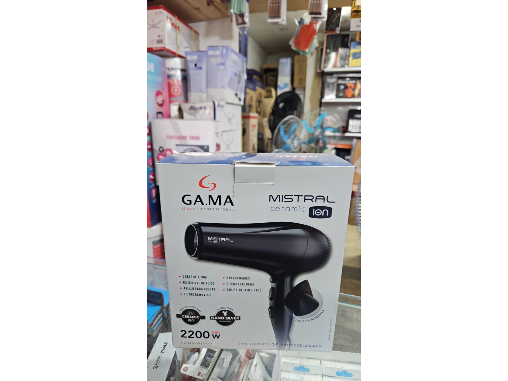SECADOR DE PELO GAMA MISTRAL