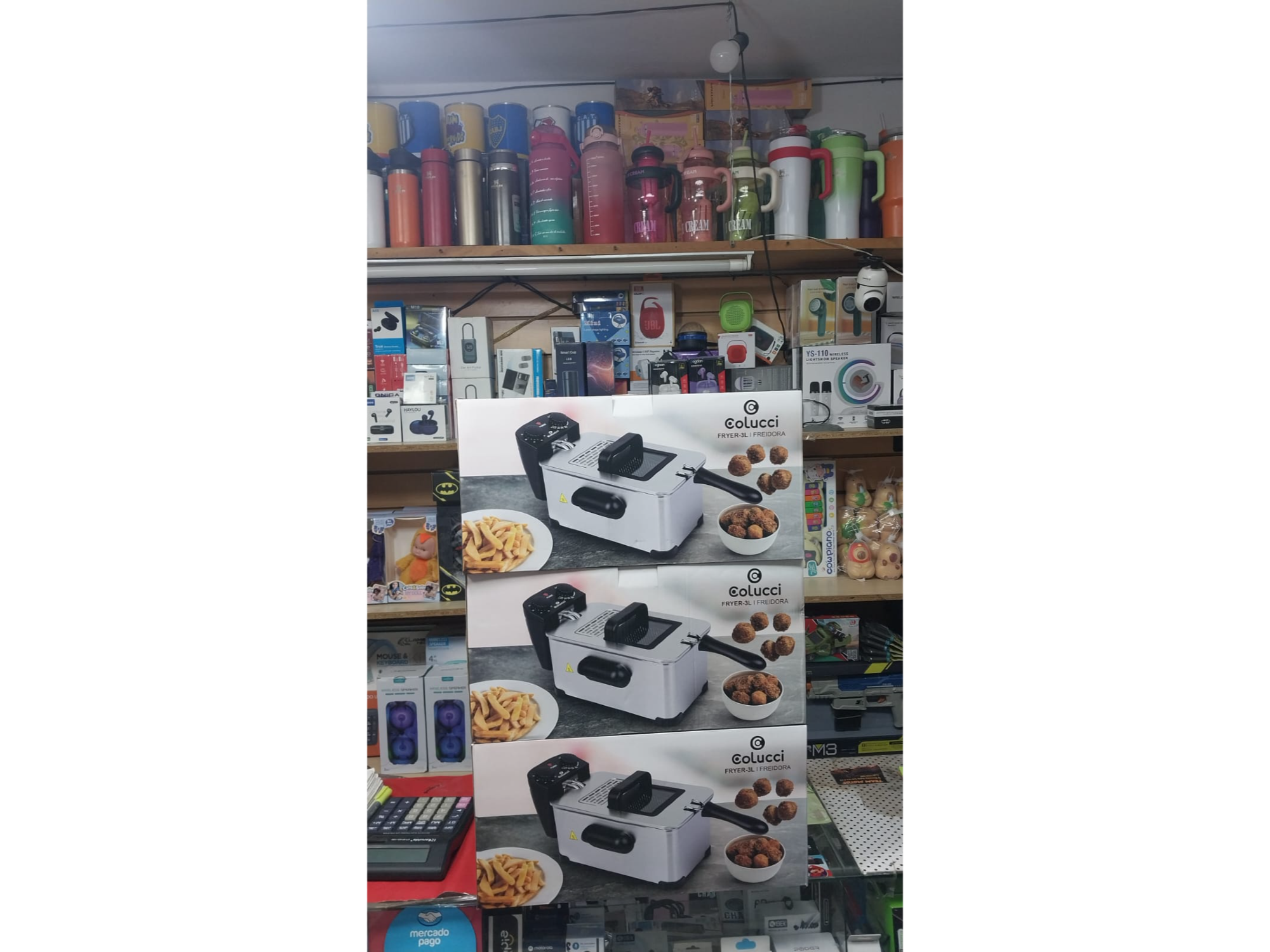 FREIDORA DE ACITE 3 LITROS COLUCCI