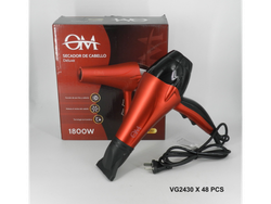 SECADOR DE PELO OM ROJO