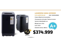 Lavarropa kanji home 6.5 kg