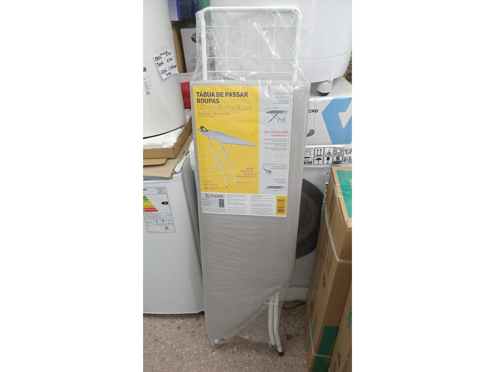 Tabla de planchar de 1.25x 35 cm x 90 cm