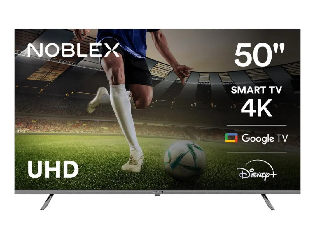 SMART TV NOBLEX DE 50 PULGADAS CON GOOGLE TV