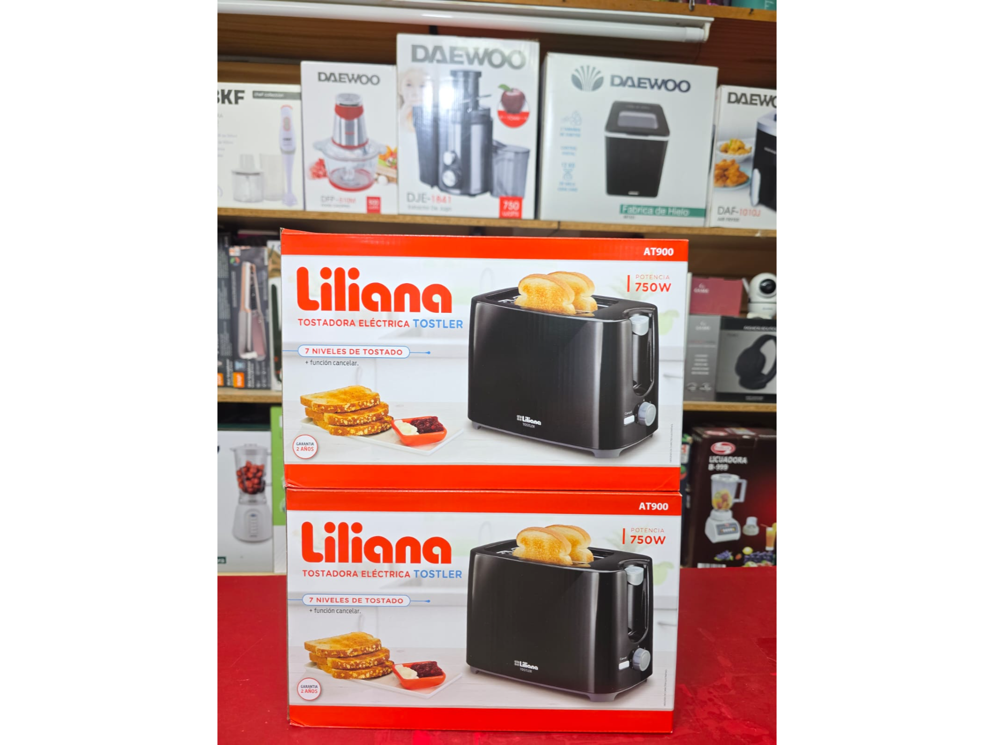 TOSTADORA LILIANA 7 NIVELES POTENCIA 750W