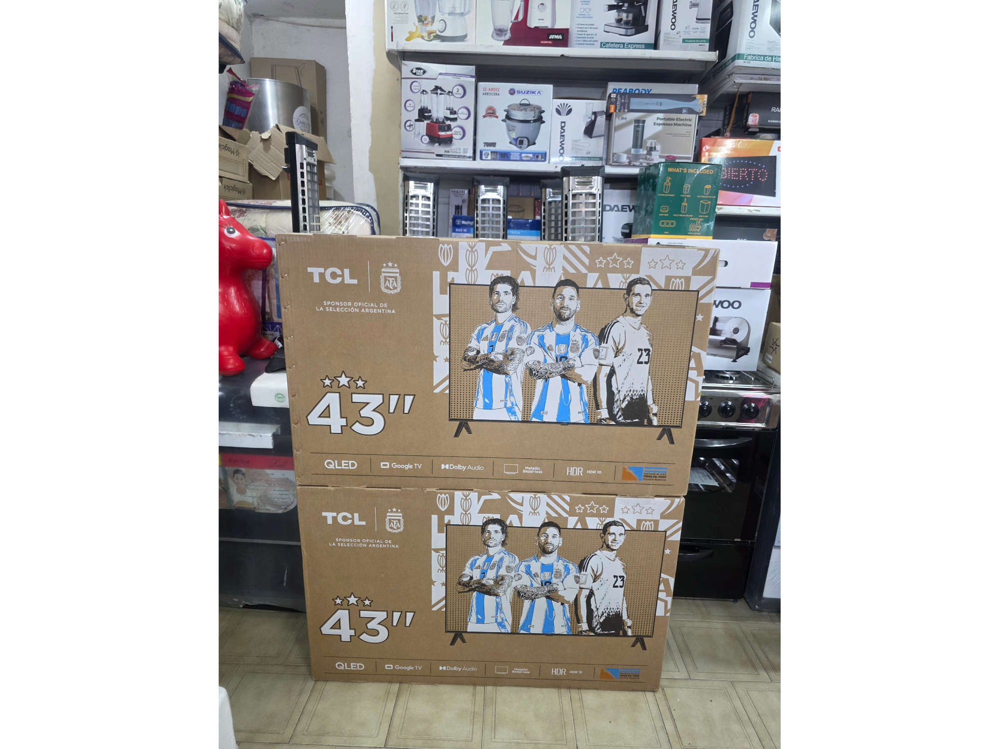 TV SMART DE 43 PULG  TCL ANDROID QLED