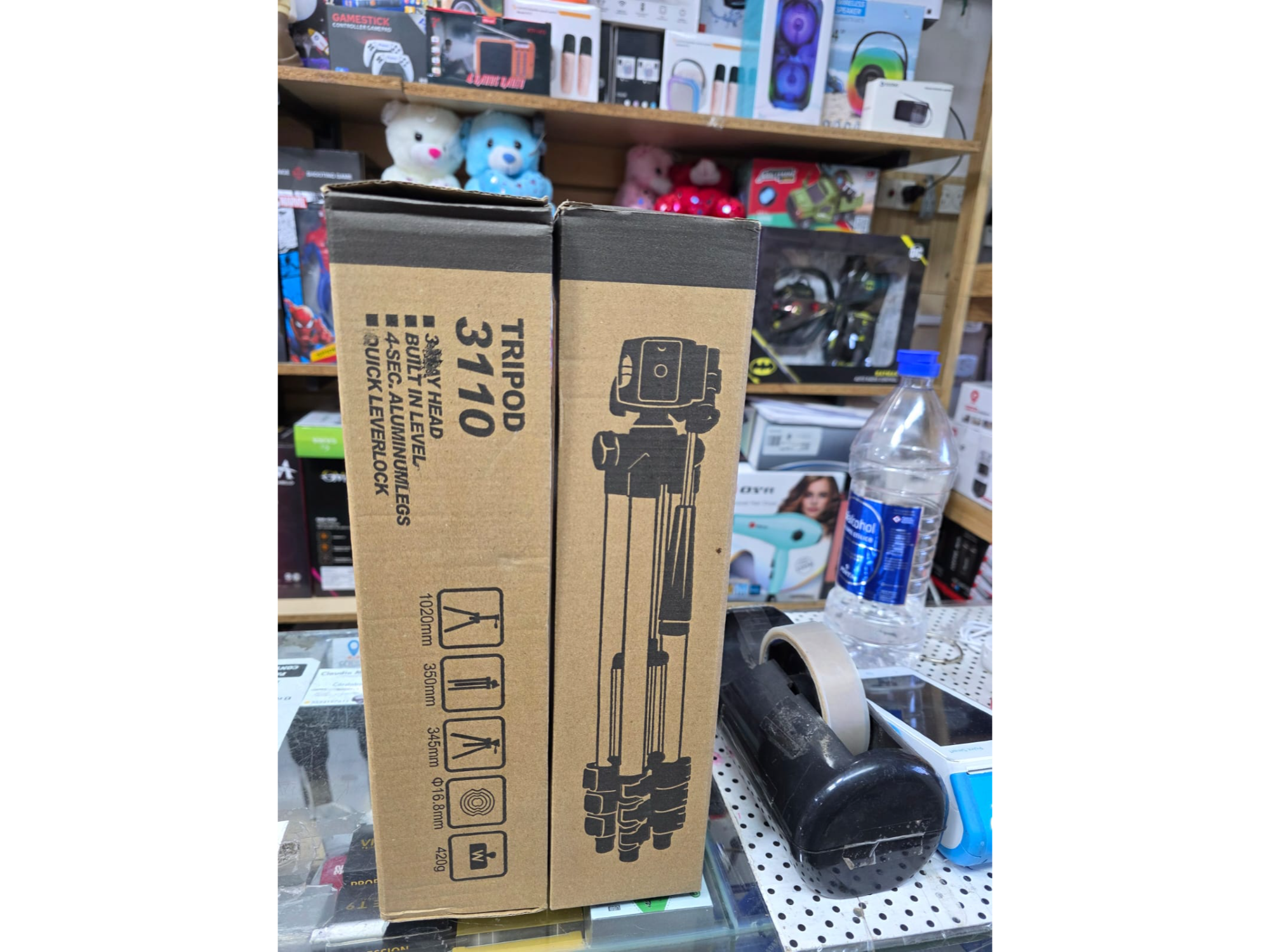 Trípode para celular de metal