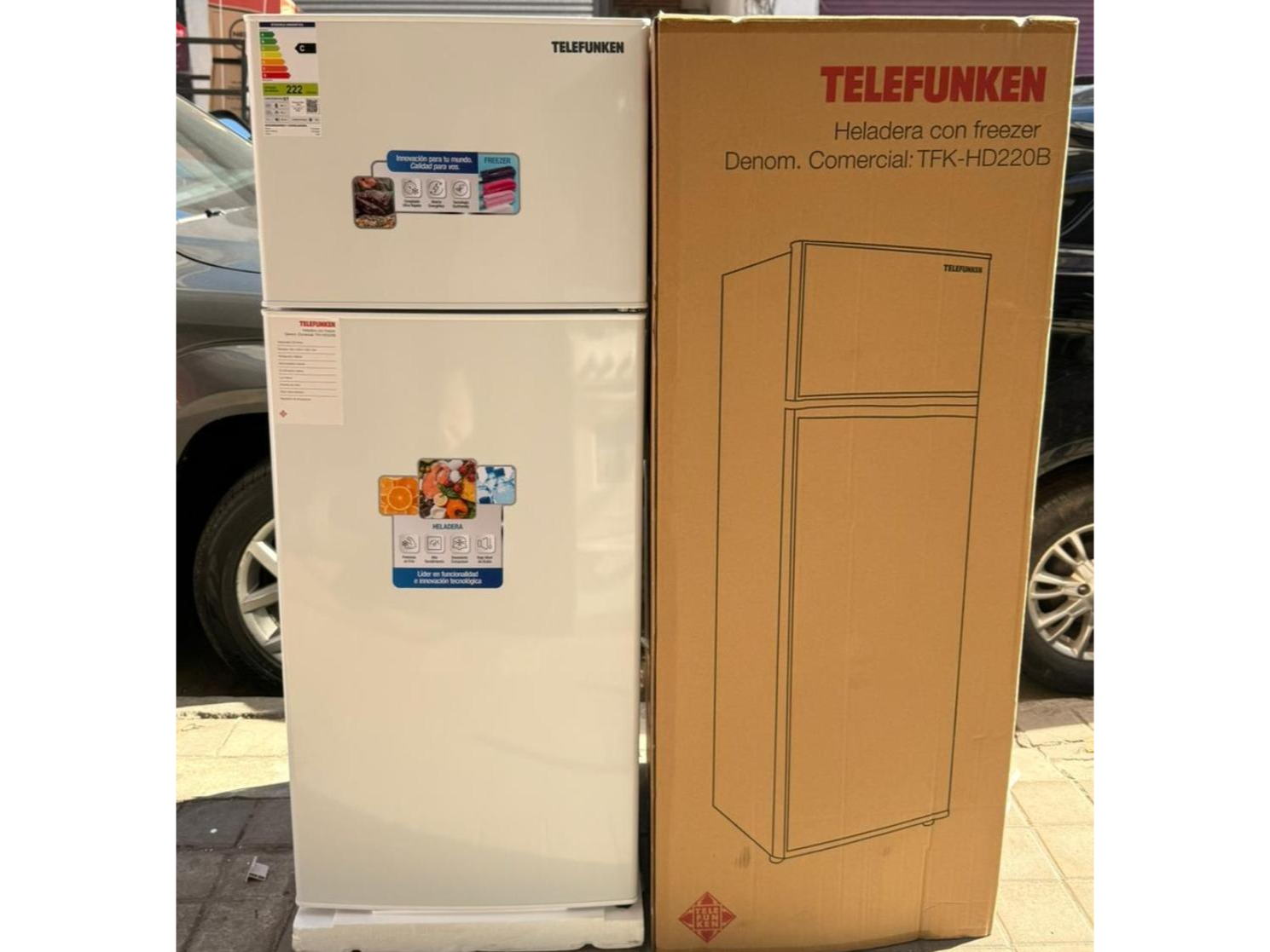 Heladera  de 220 litros telefuken