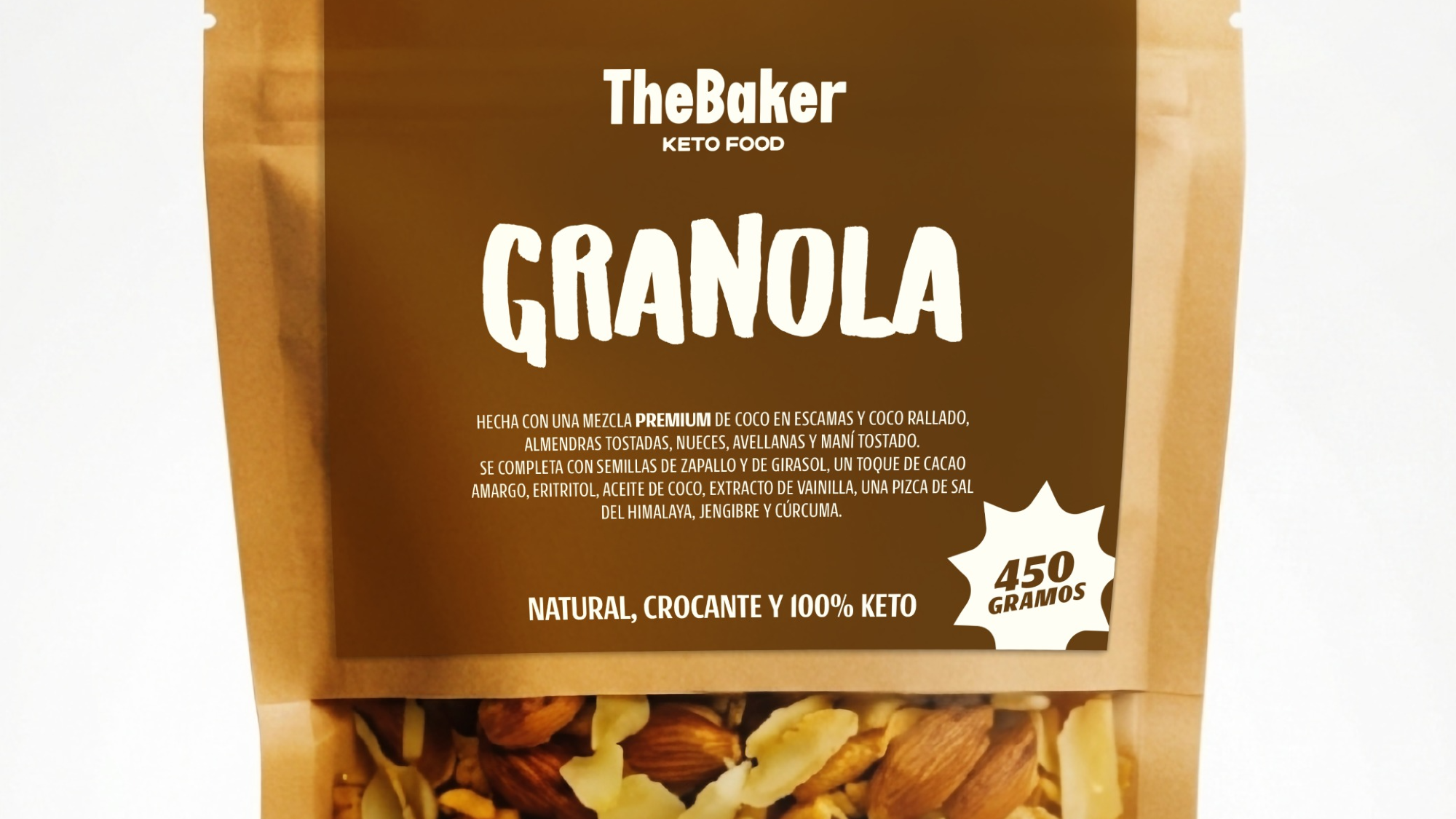 Granola Keto 🌰🥥