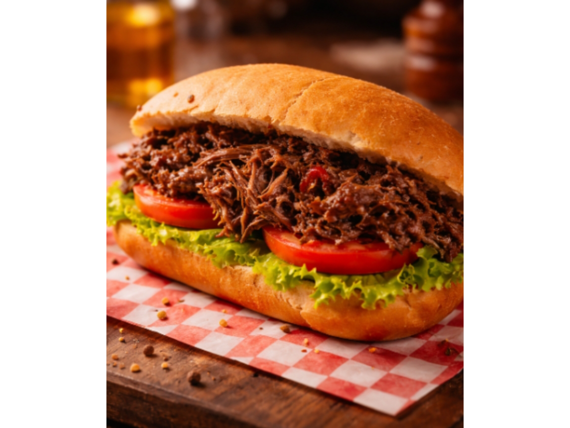 Sandwich de Bondiola al disco
