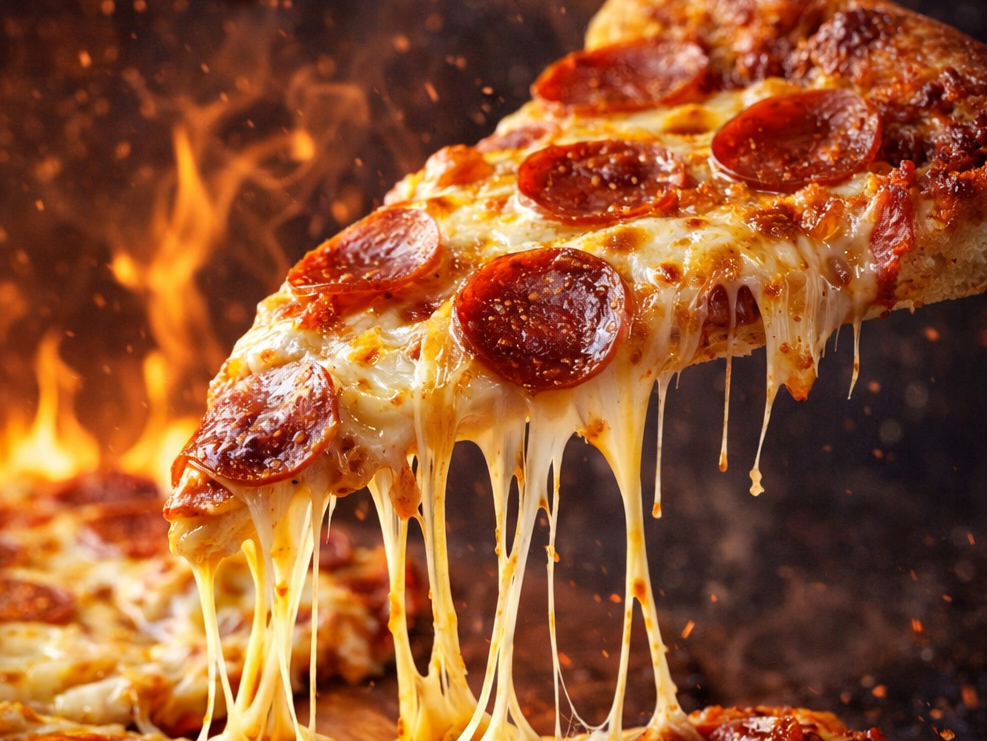 Pizza Casera + Porron