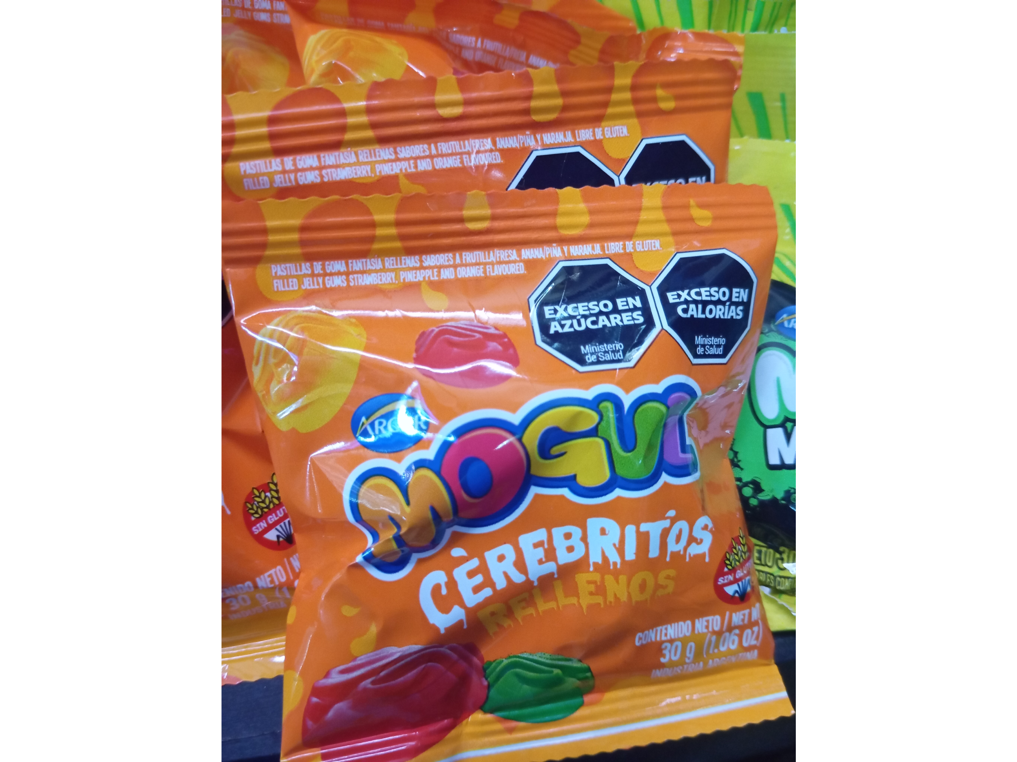 Gomitas Cerebritos rellenos