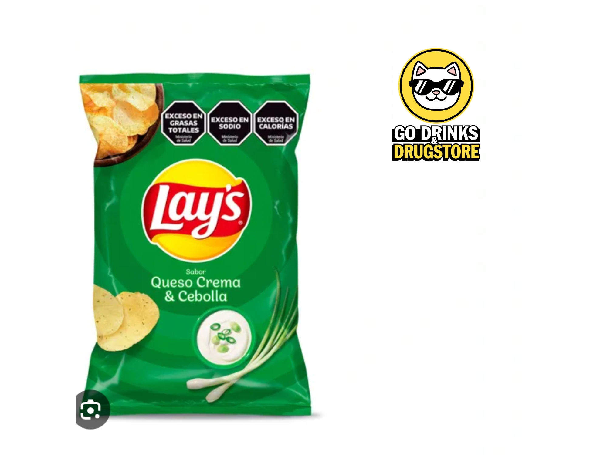 Queso Crema y cebolla verdeo