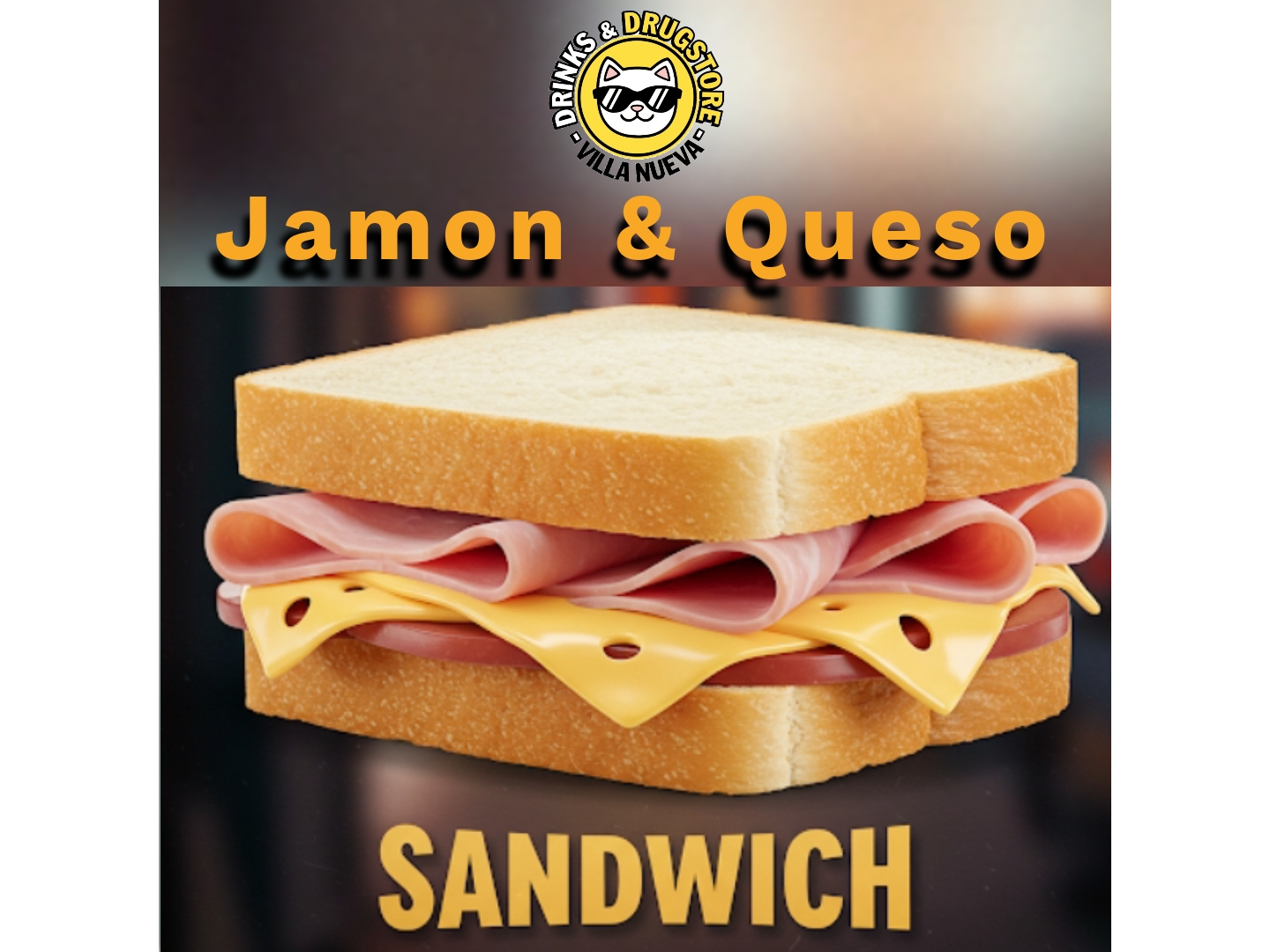 Sandwich de Jamón y Queso