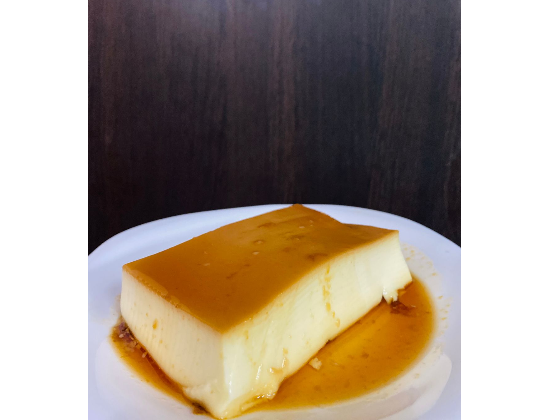 Flan casero